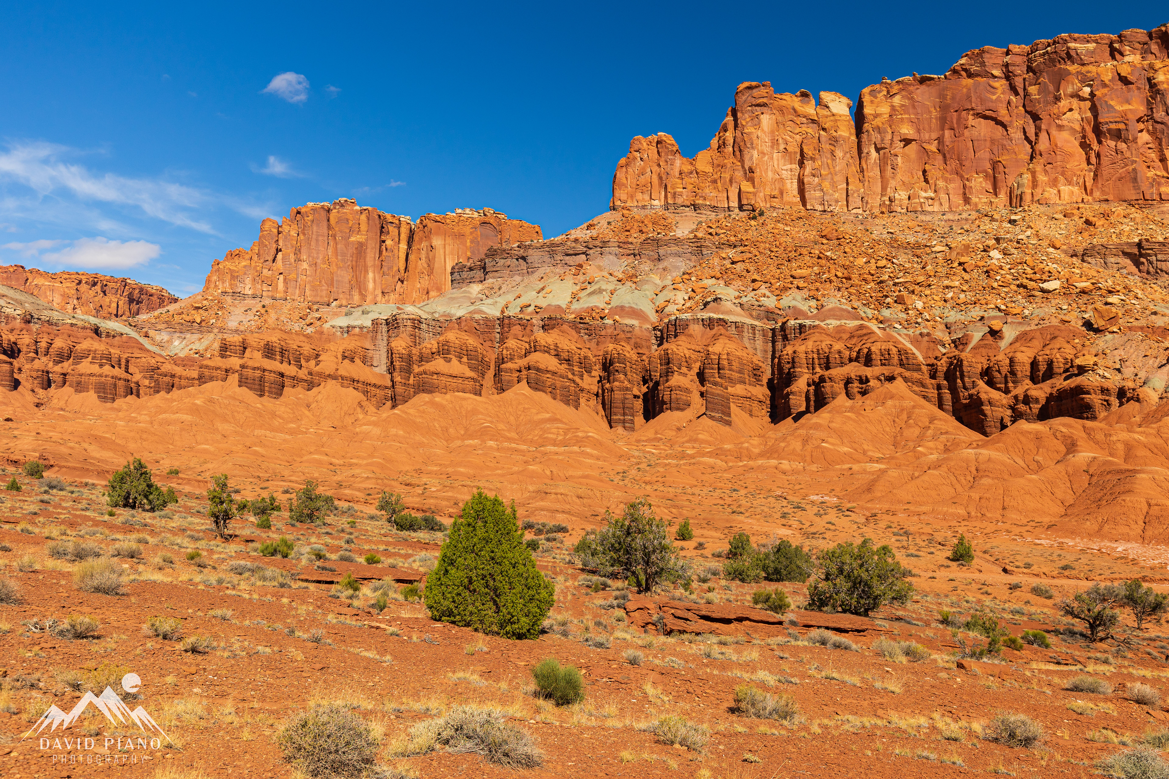 The Fluted Wall - Capitol Reef National Park