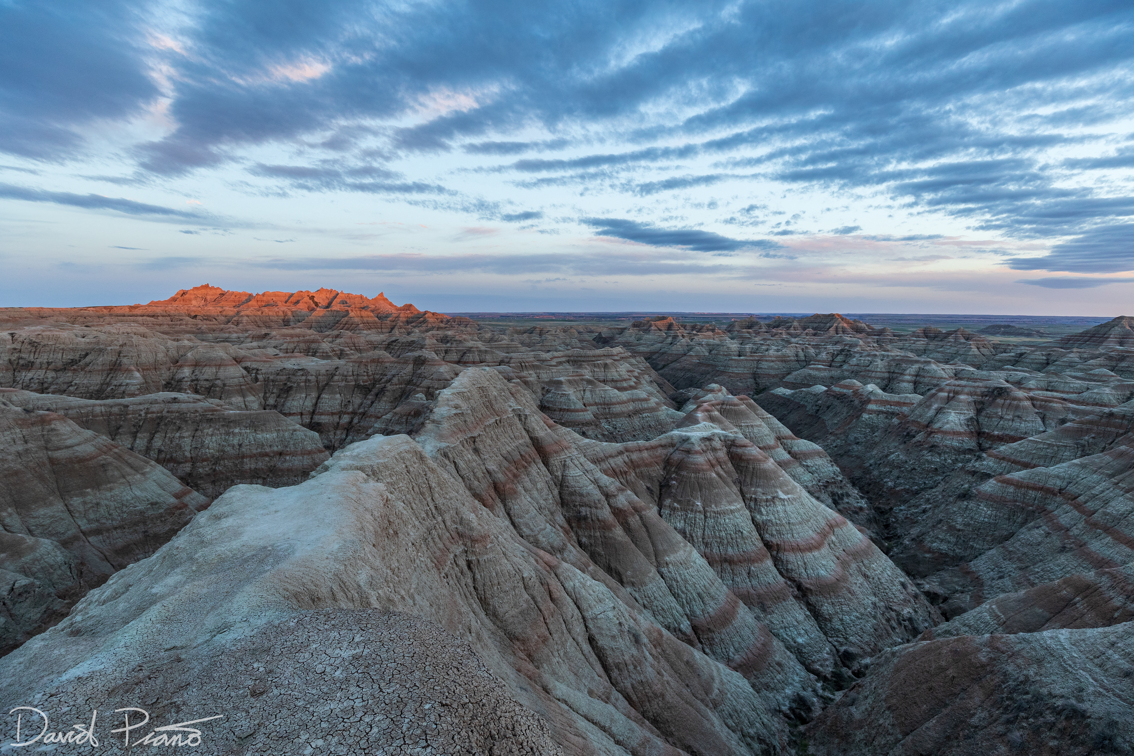 Badlands Sunset