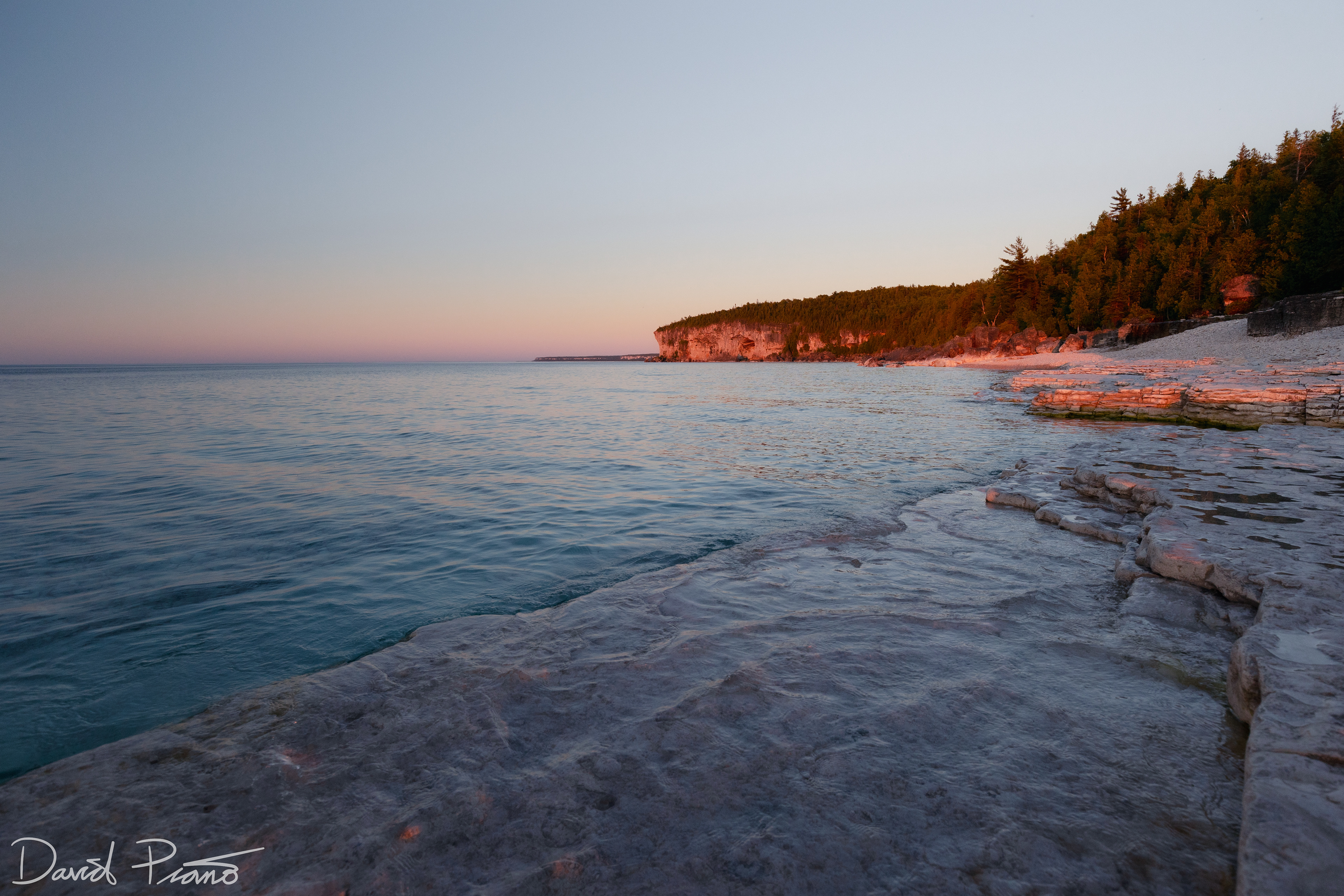 Sunset at Bruce Peninsula National Park
