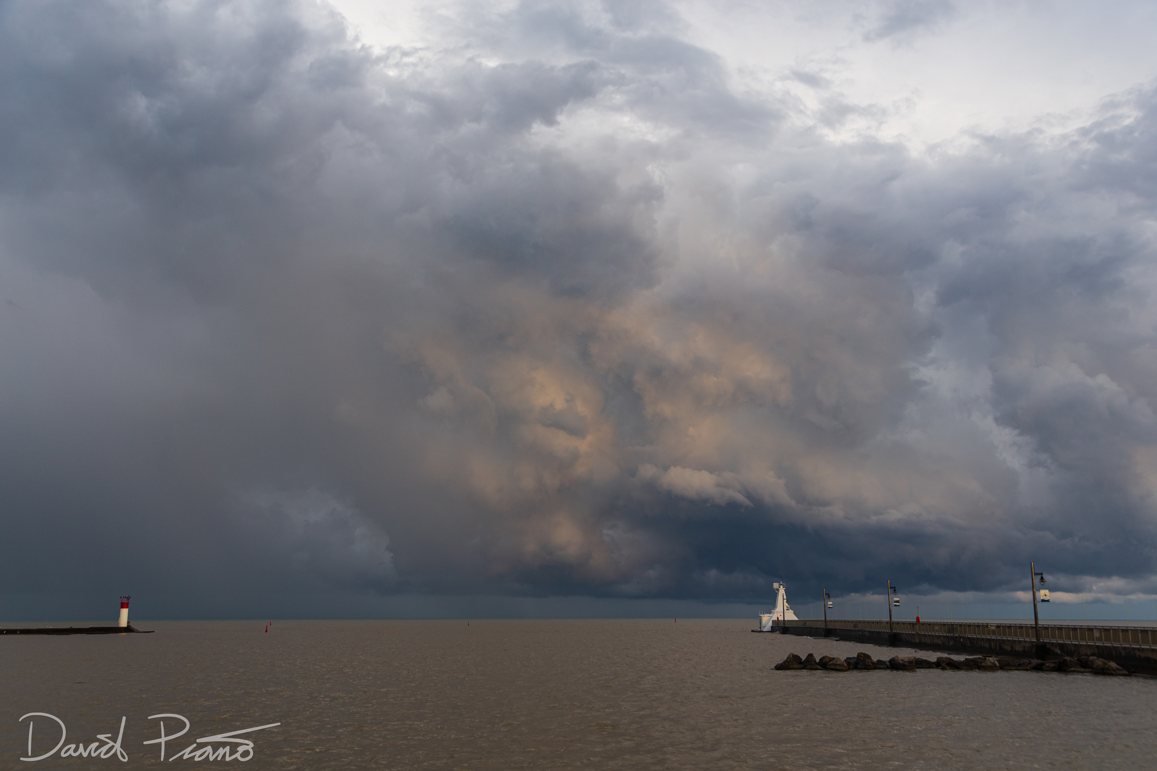 CB over Lake Erie seen from Port Stanley