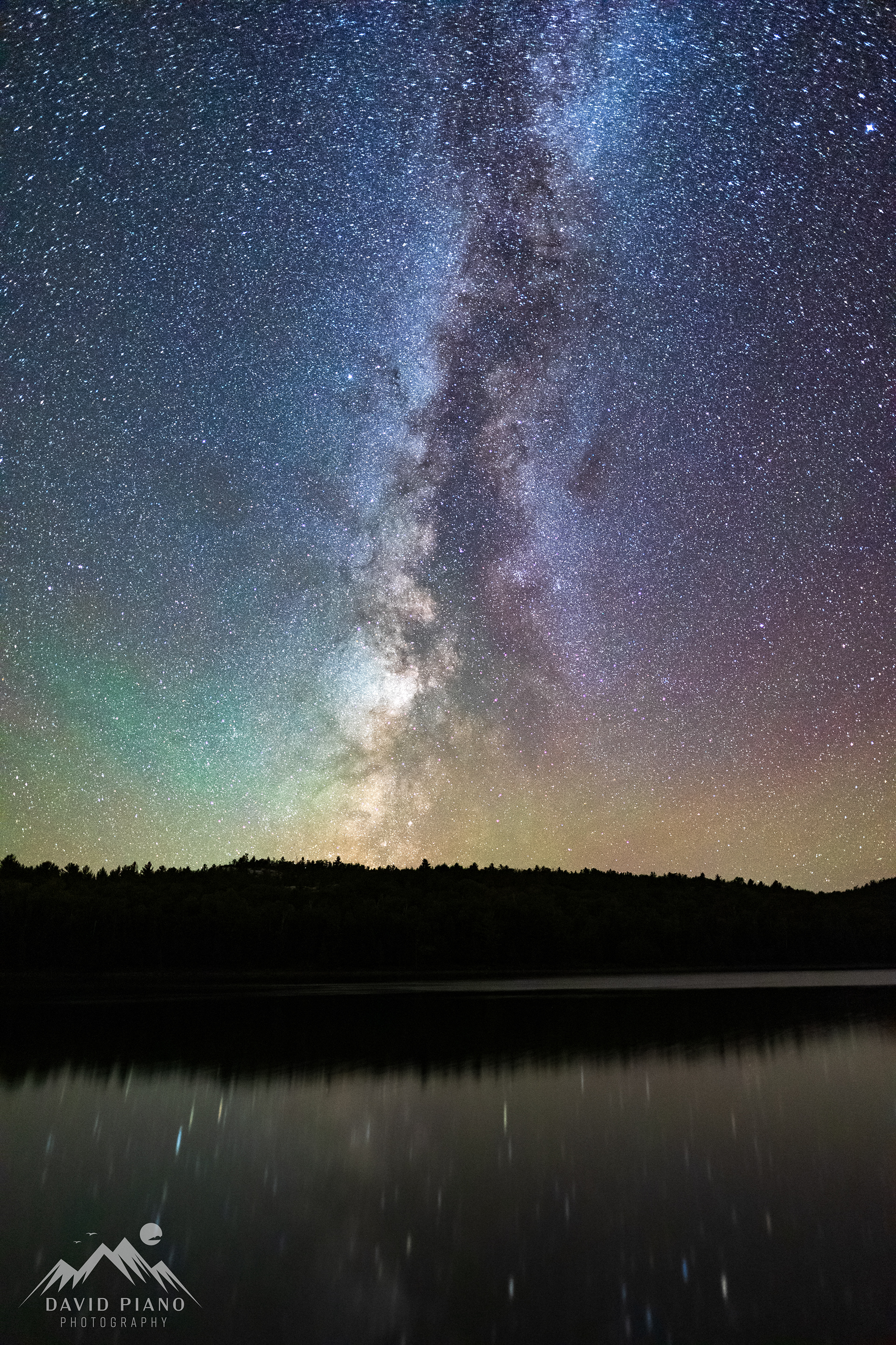 Milky Way over Lumsden Lake
