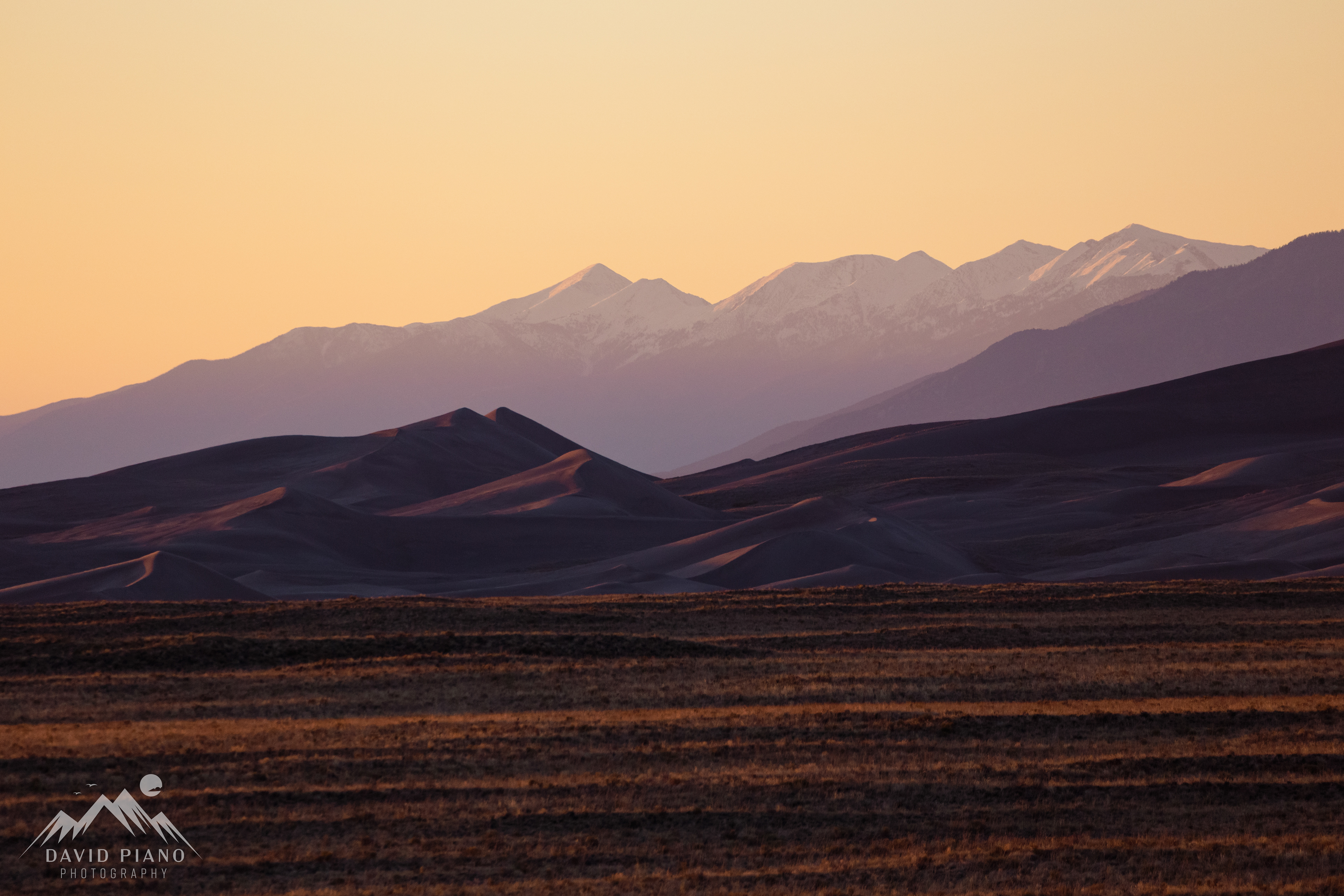 Great Sand Dunes at Sunset