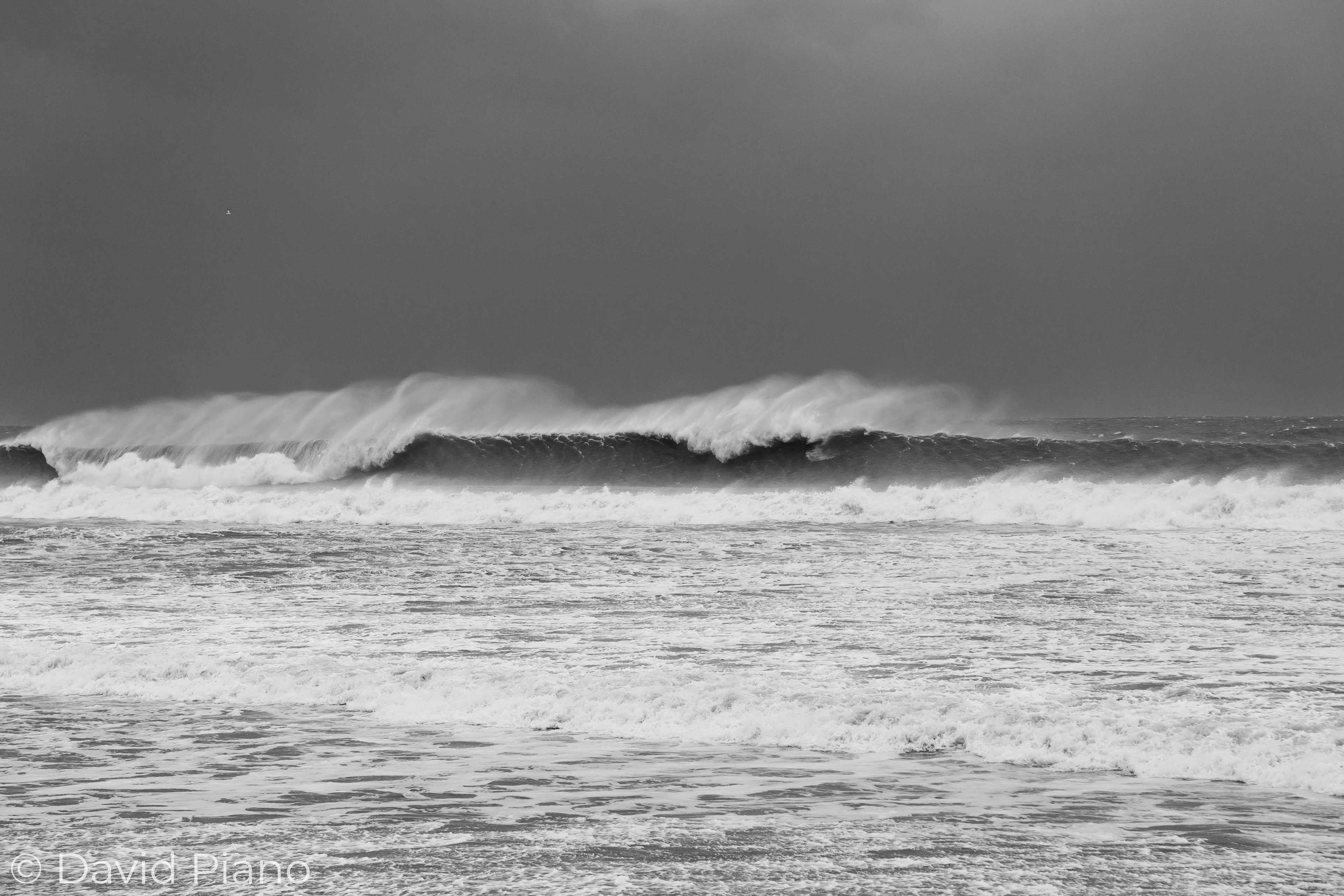 Giant waves crash ashore in advance of Hurricane Florence's arrival - North Topsail Beach, NC - 09/13/2018