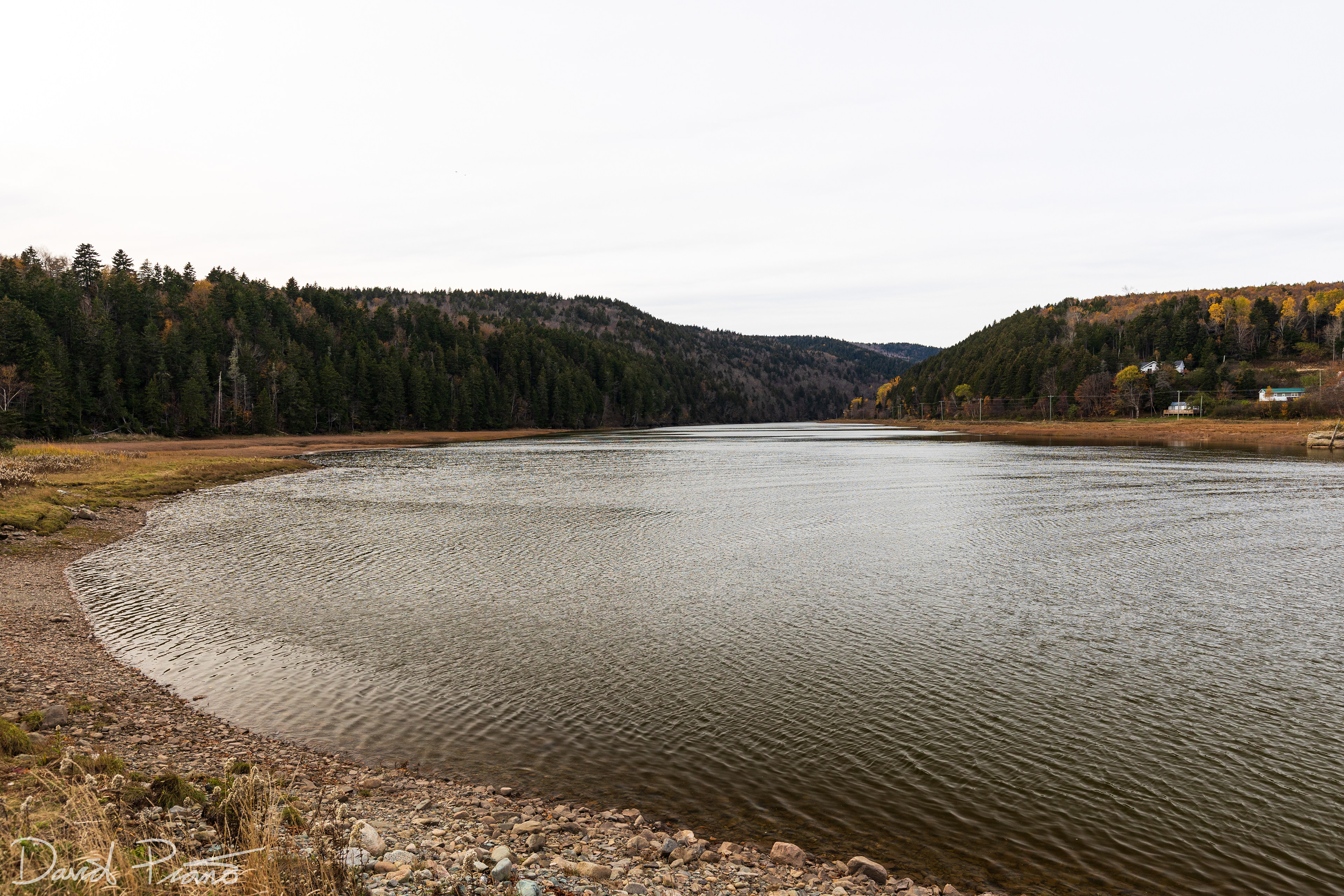 Alma, NB at High Tide