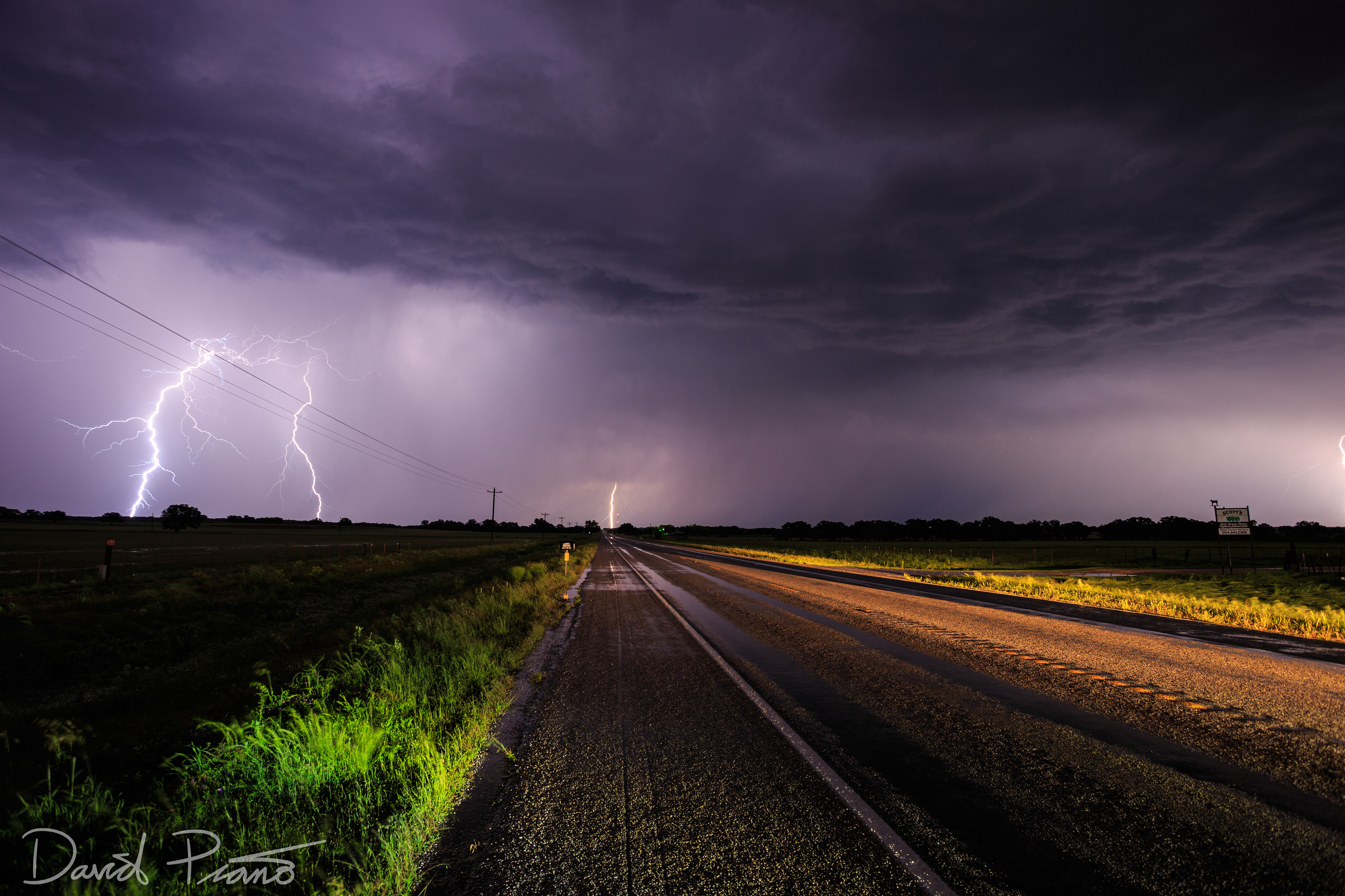 Lightning near Rising Star, TX - 