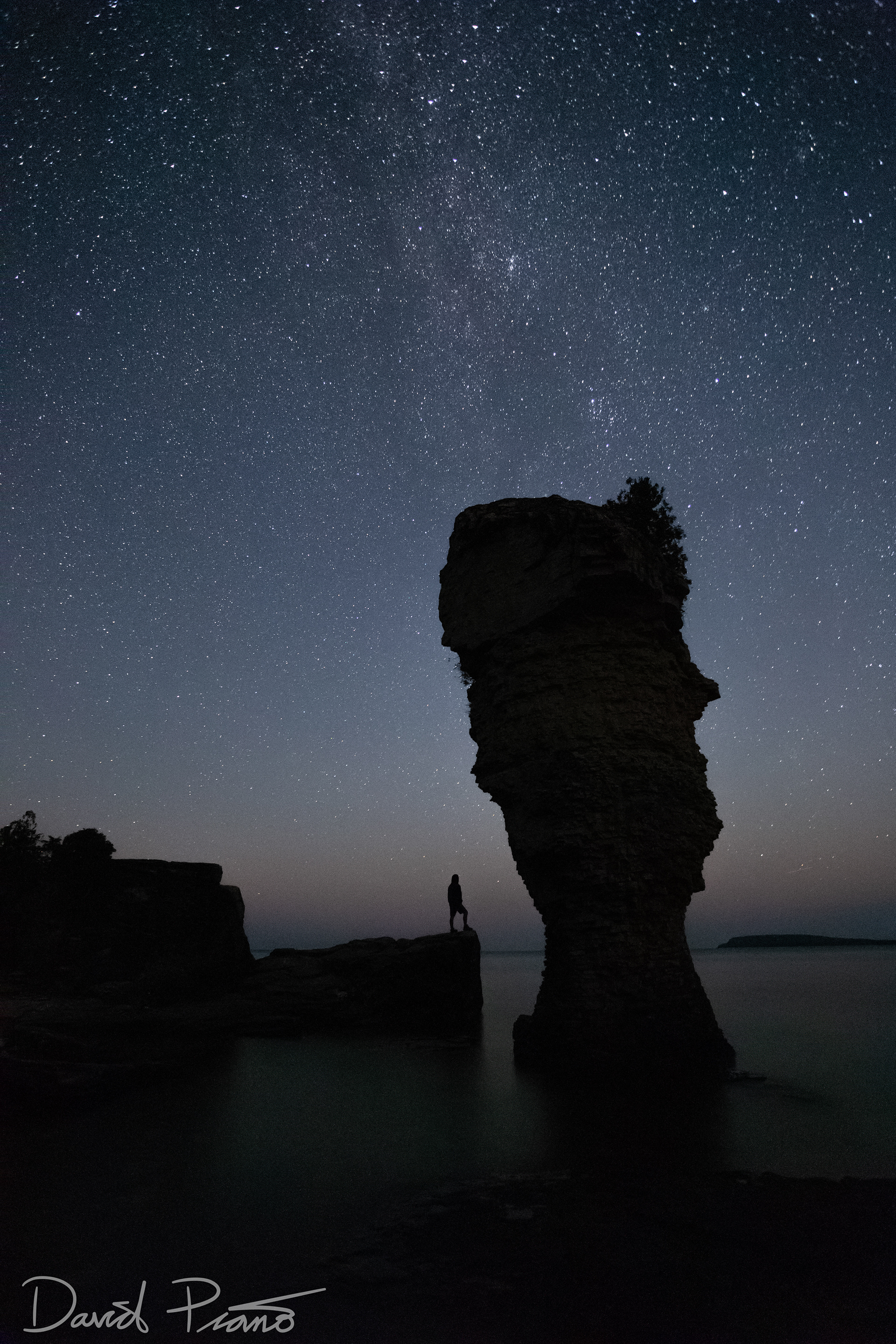 Stargazing at Flowerpot Island - Tobermory, ON - September 2018 