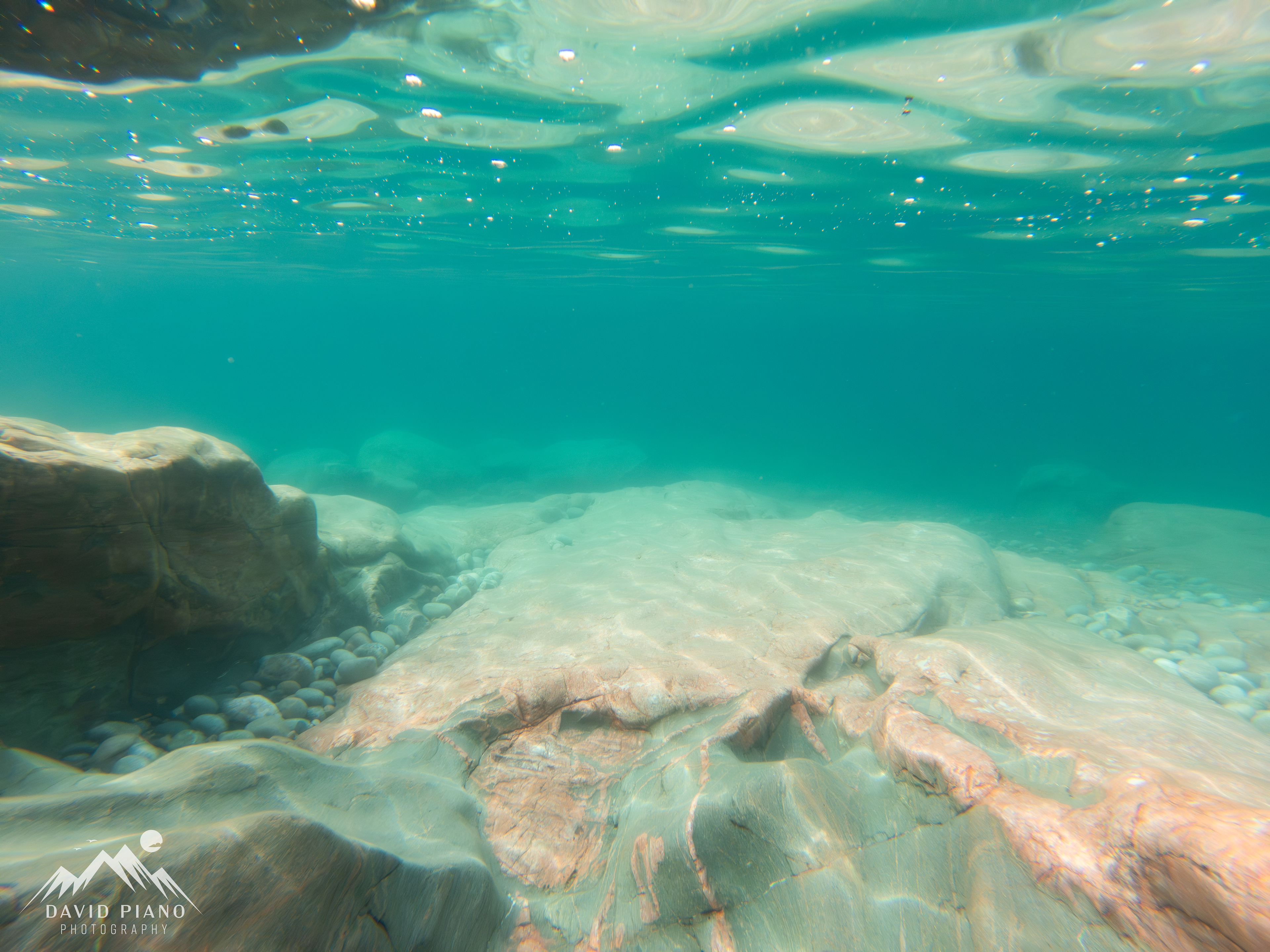 Under the surface of Lake Superior!