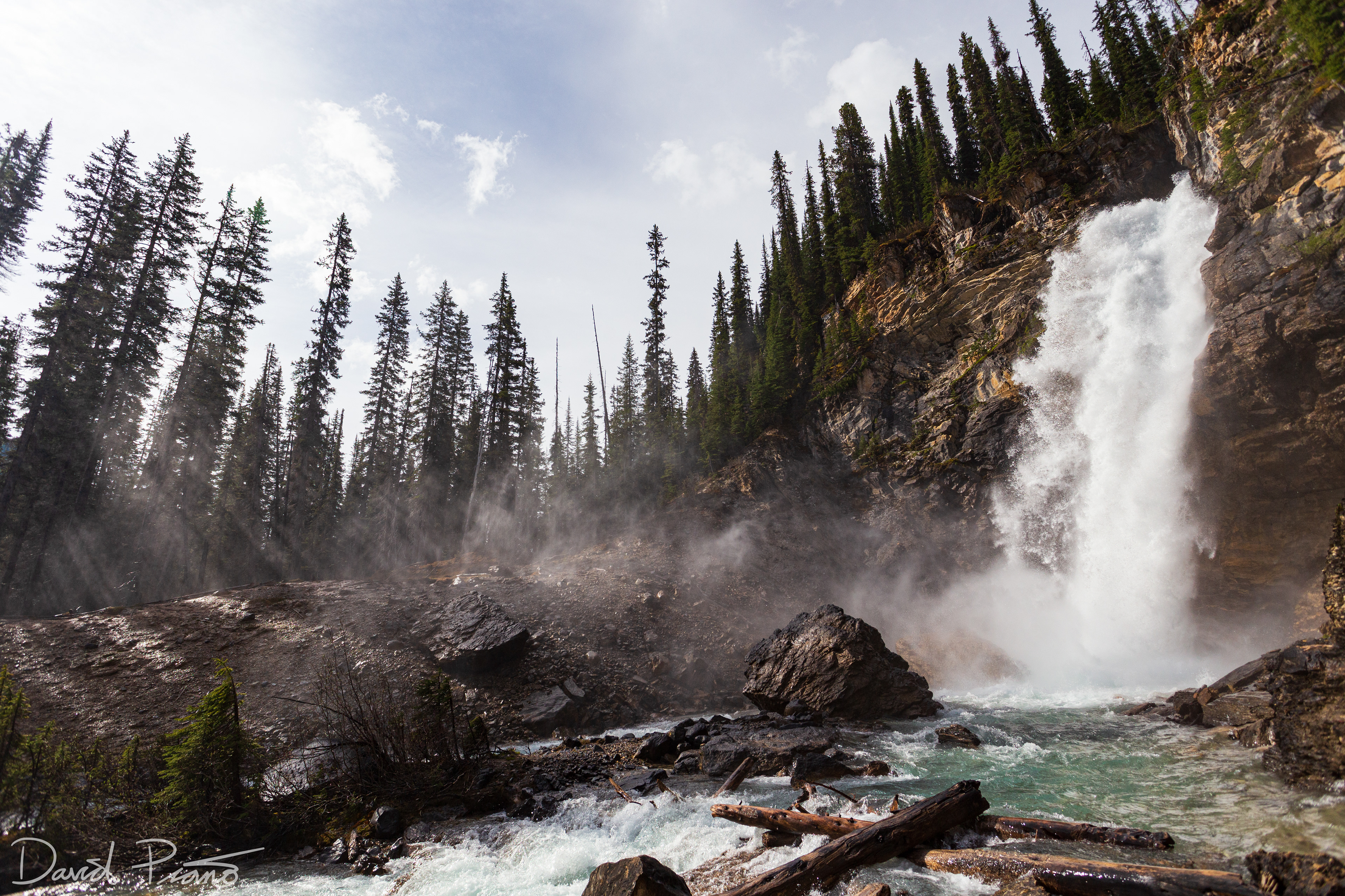 Laughing Falls - Yoho National Park