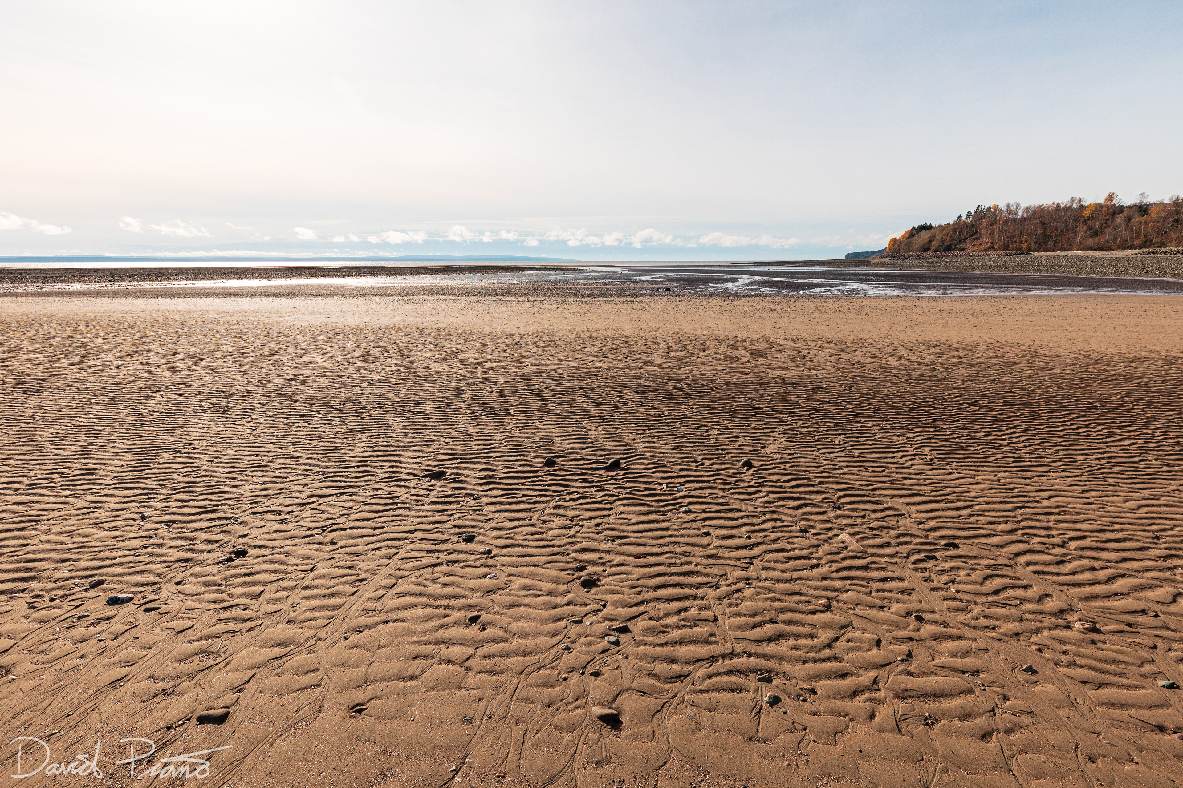 Alma, NB at Low Tide