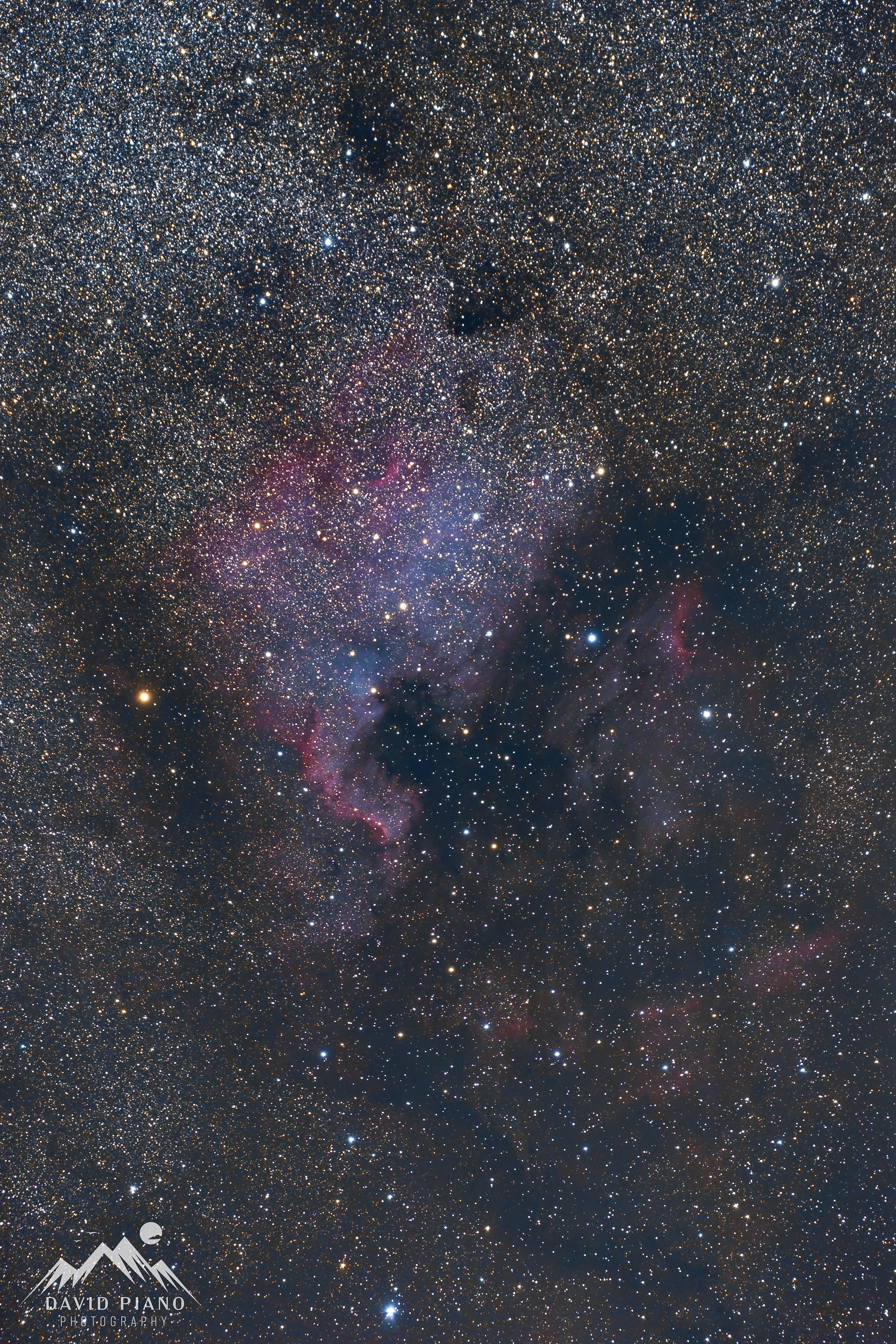 The North America Nebula imaged from Parry Sound, ON in September 2023