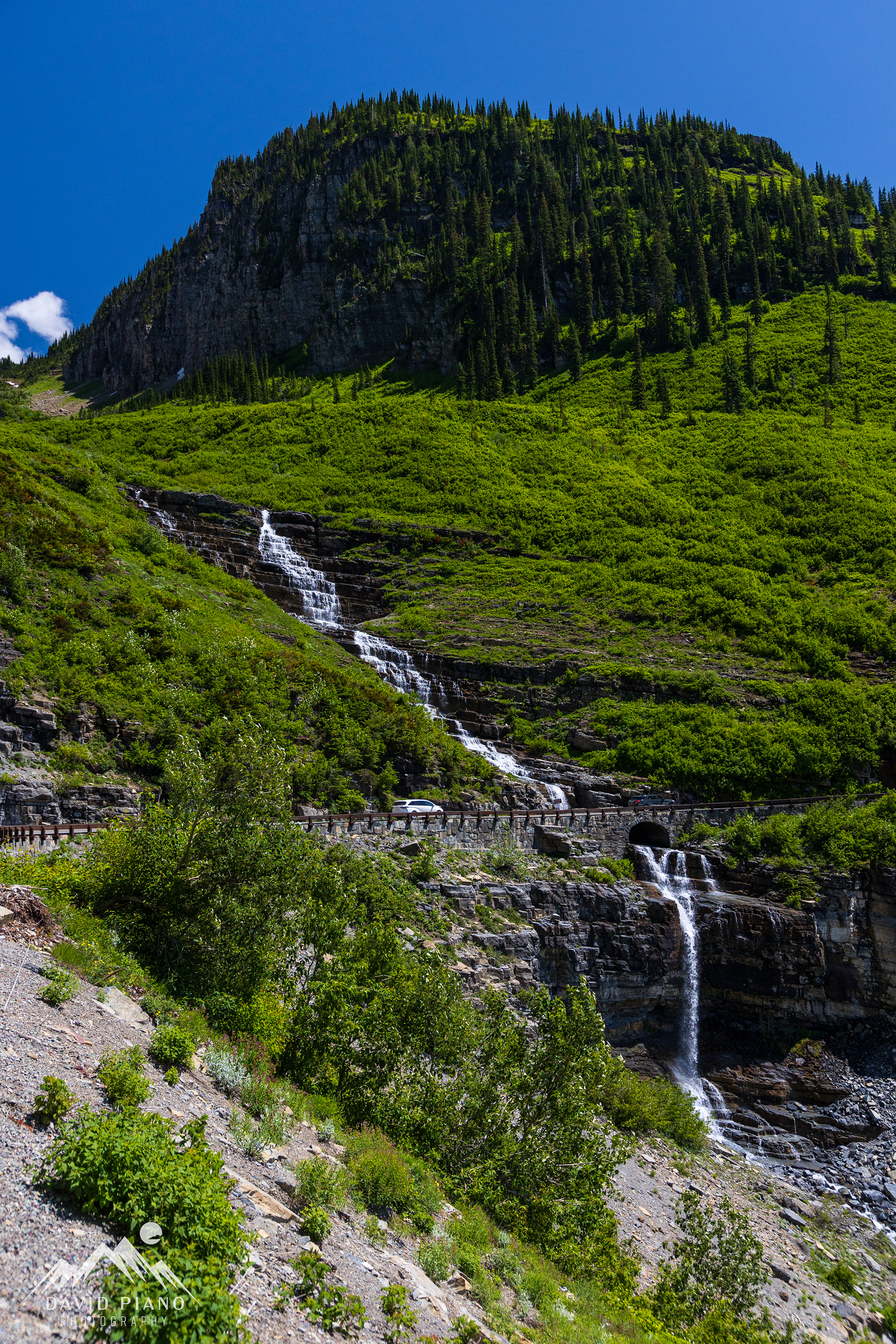 Going-to-the-sun Road - Haystack Creek Waterfall