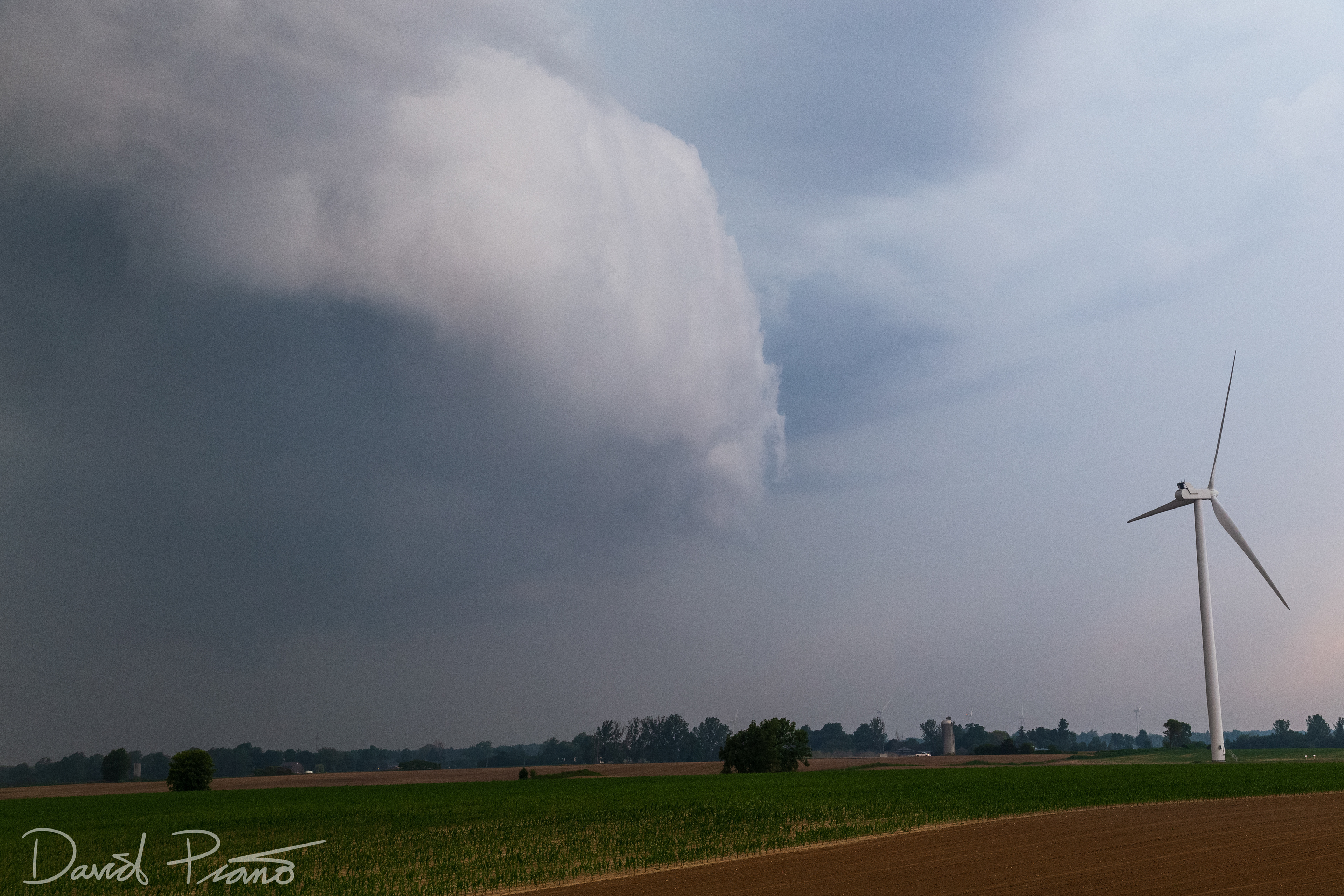 Shelf Cloud near Blenheim, ON - 06/28/2019