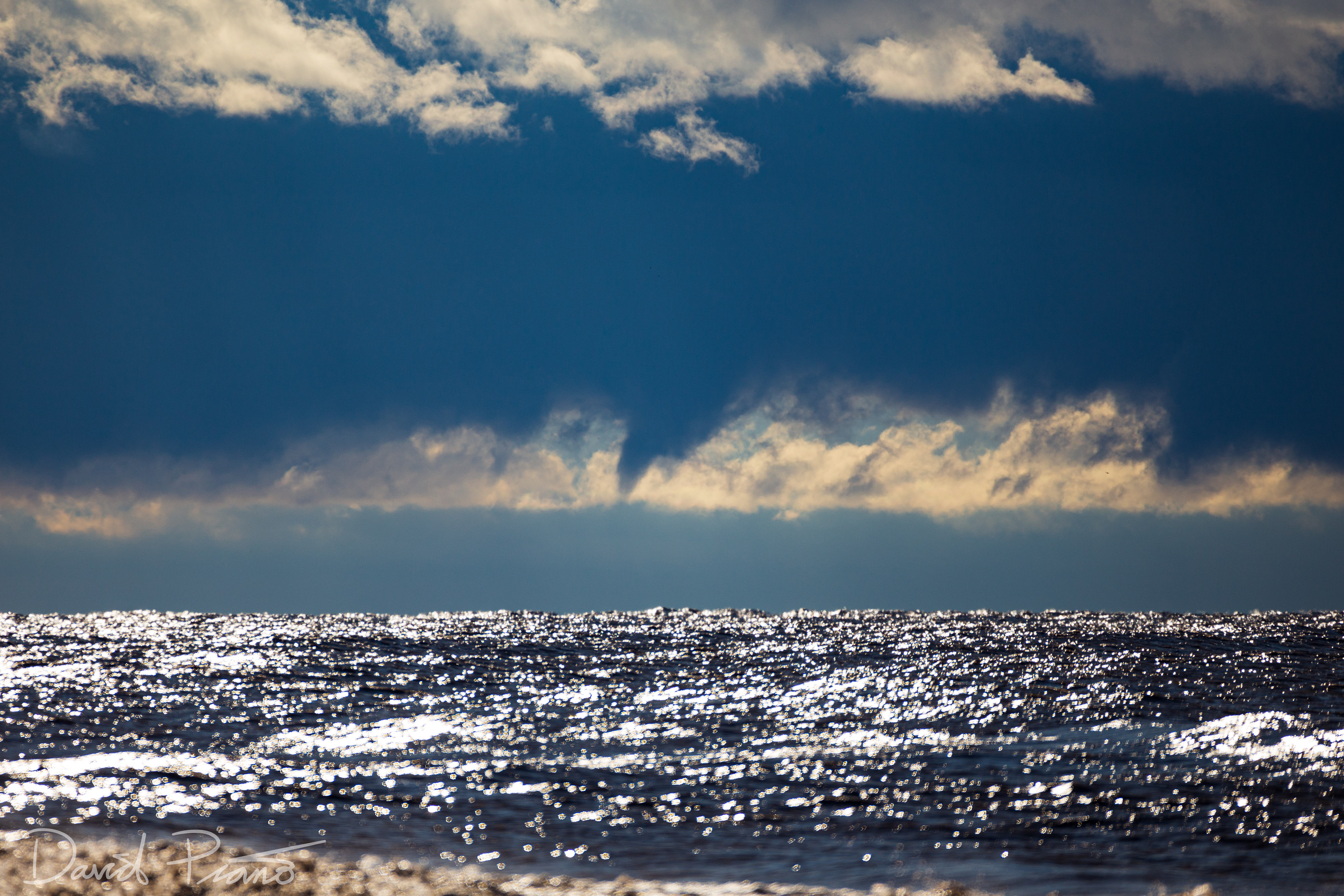 Waterspout over Lake Erie seen from Long Point - 10/01/2020