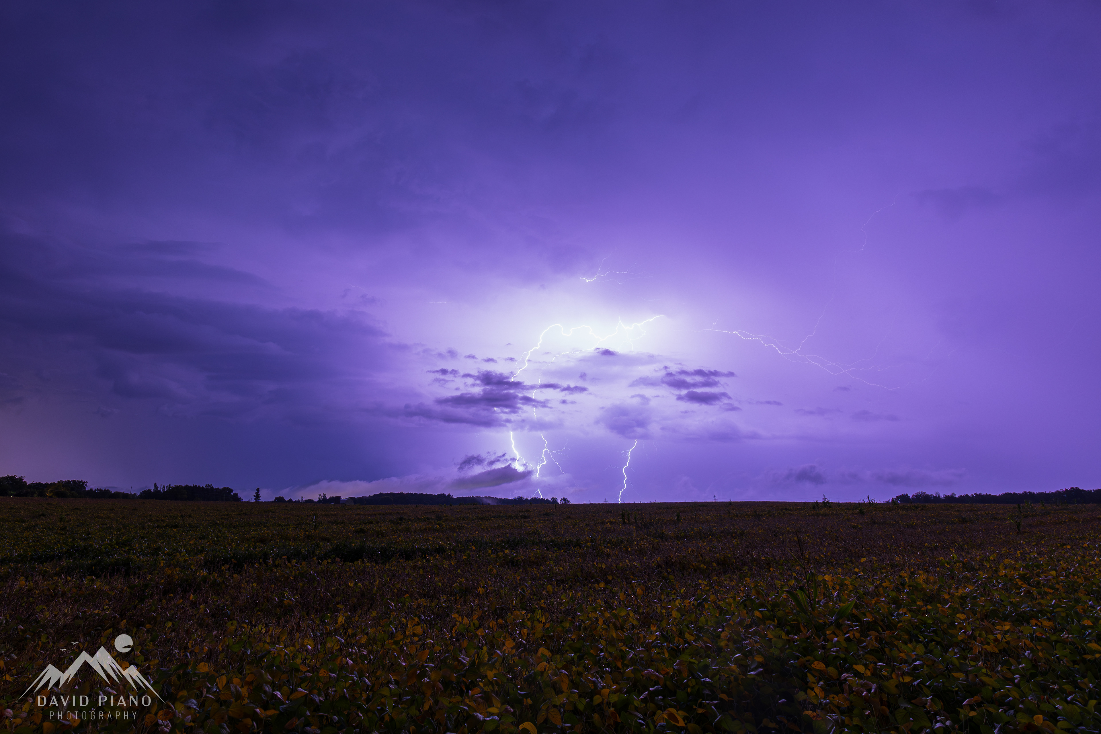 Lightning over Ingersoll during the early morning hours of Sept. 7th