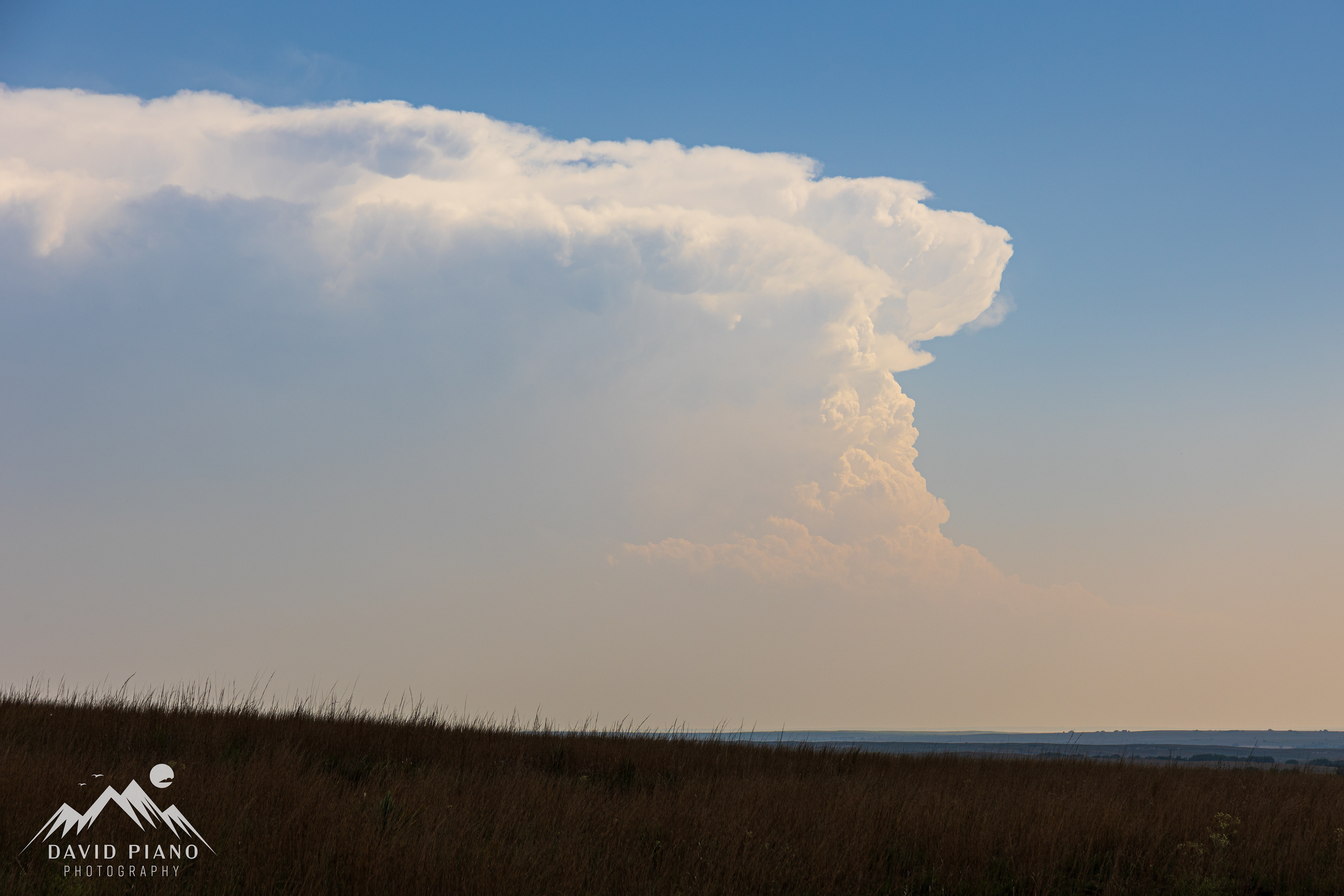 Distant cumulonimbus