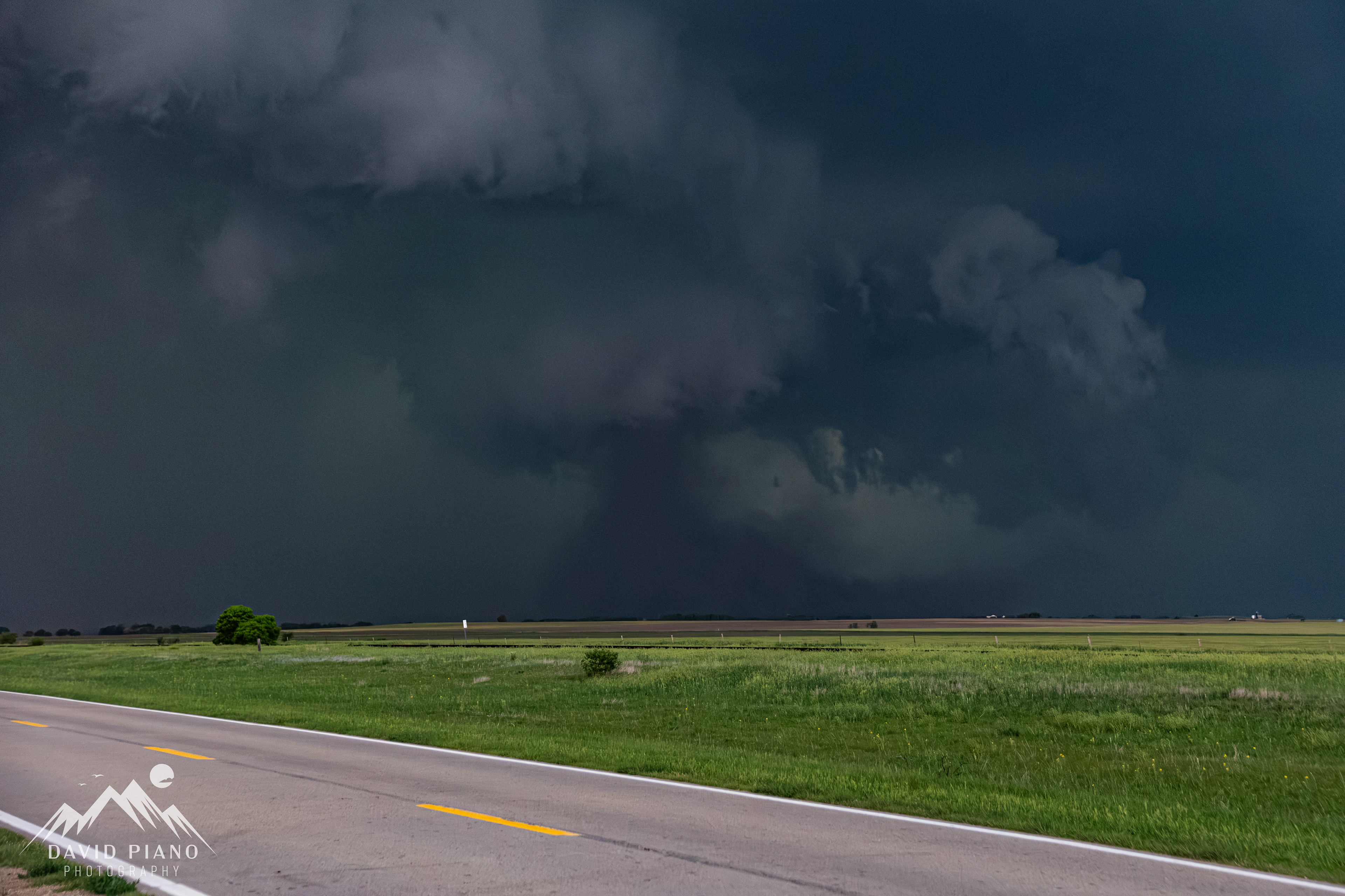 Second tornado near Russell, KS