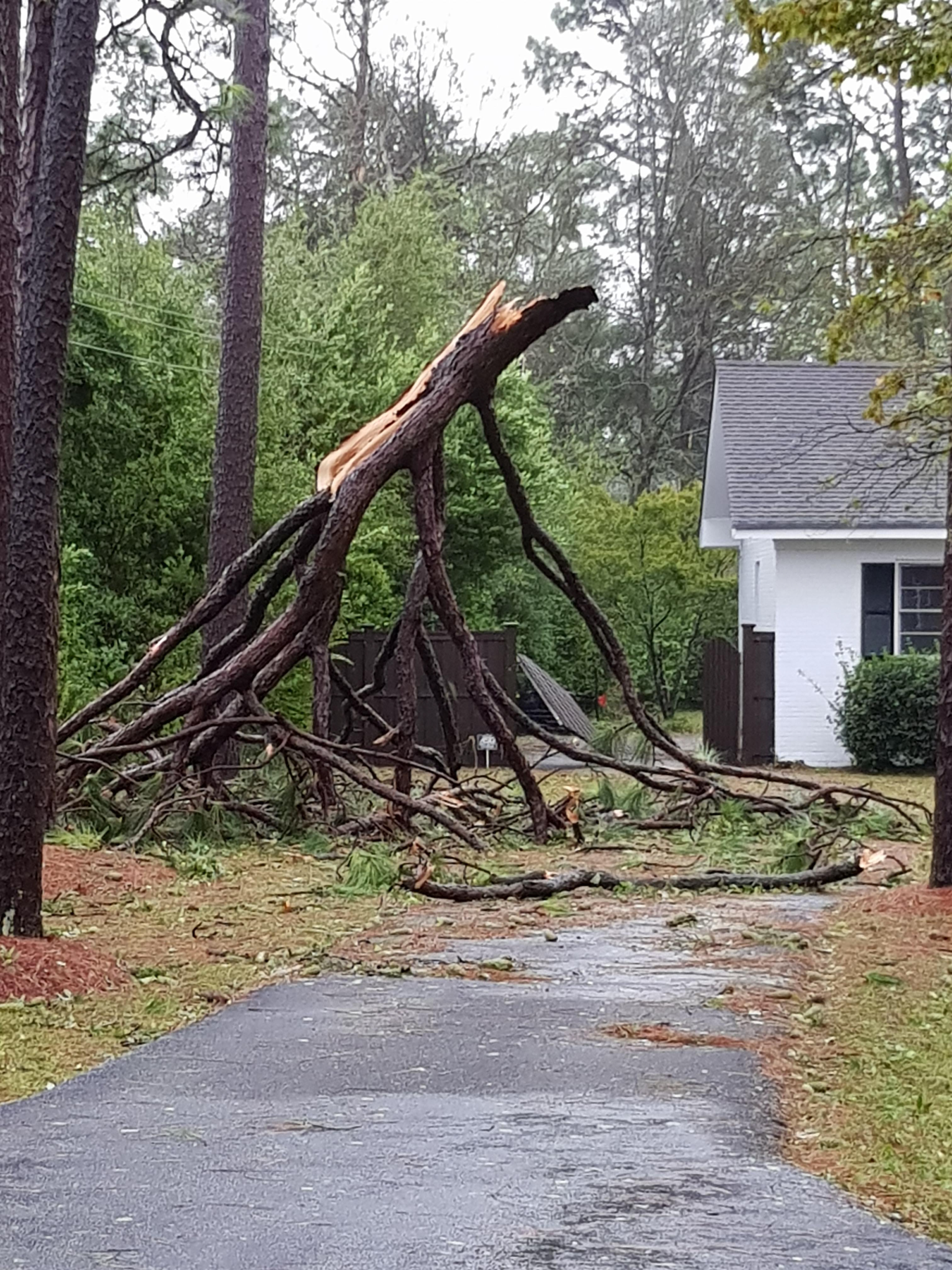 Damage in Wilmington, NC - 09/14/2018