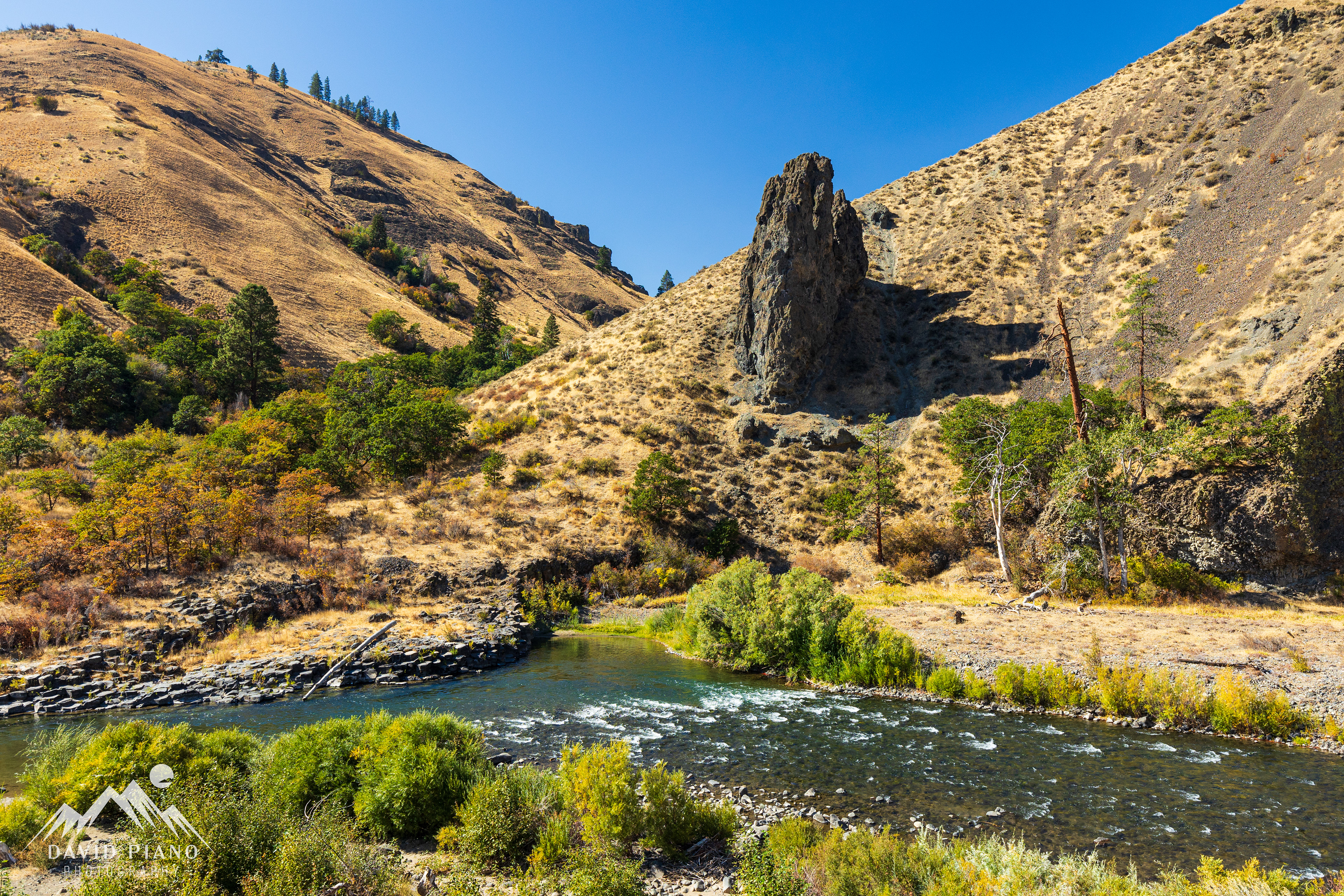 Volcanic rock along Hwy. 410