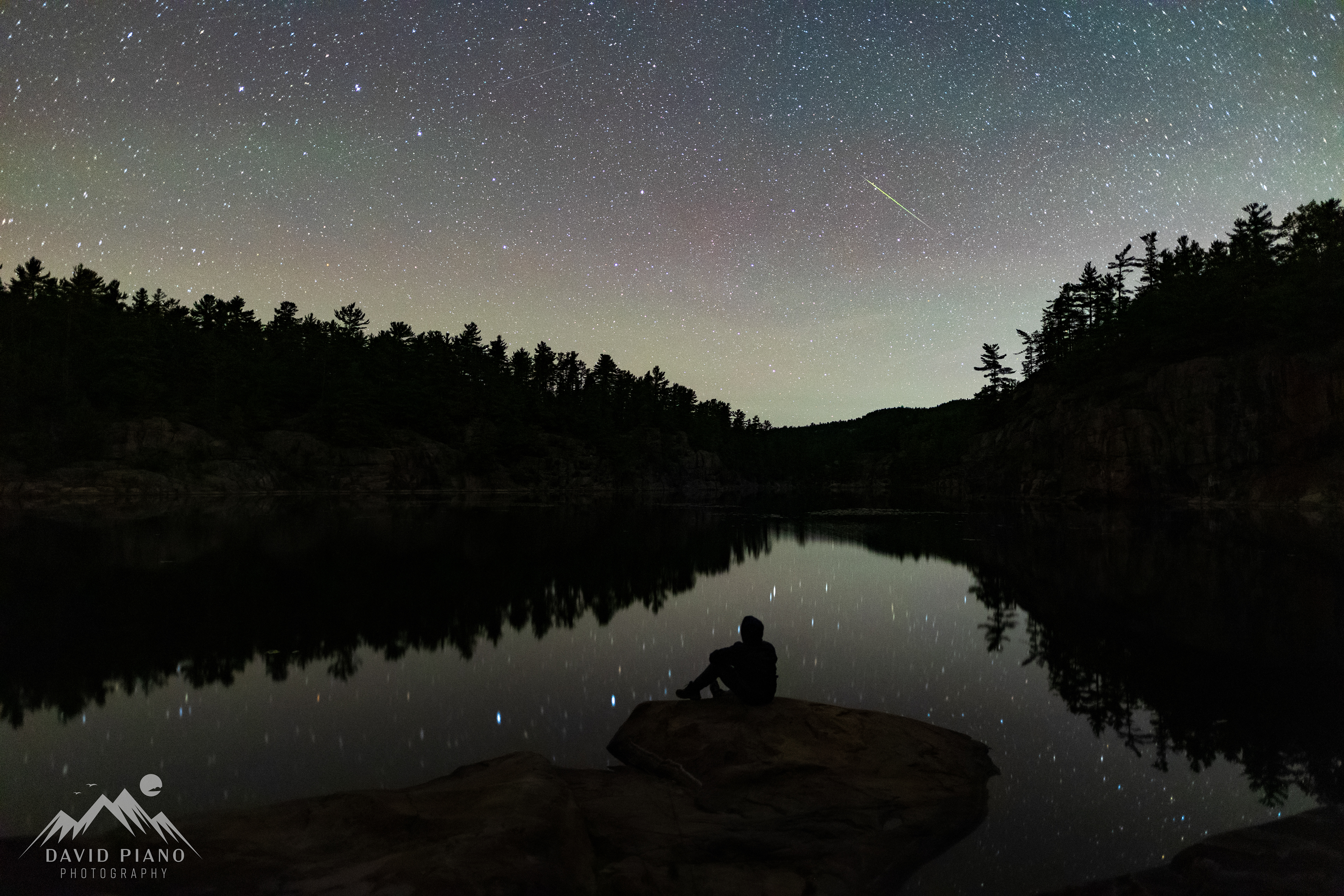 Stargazing at Little Sheguiandah Lake, Killarney Provincial Park