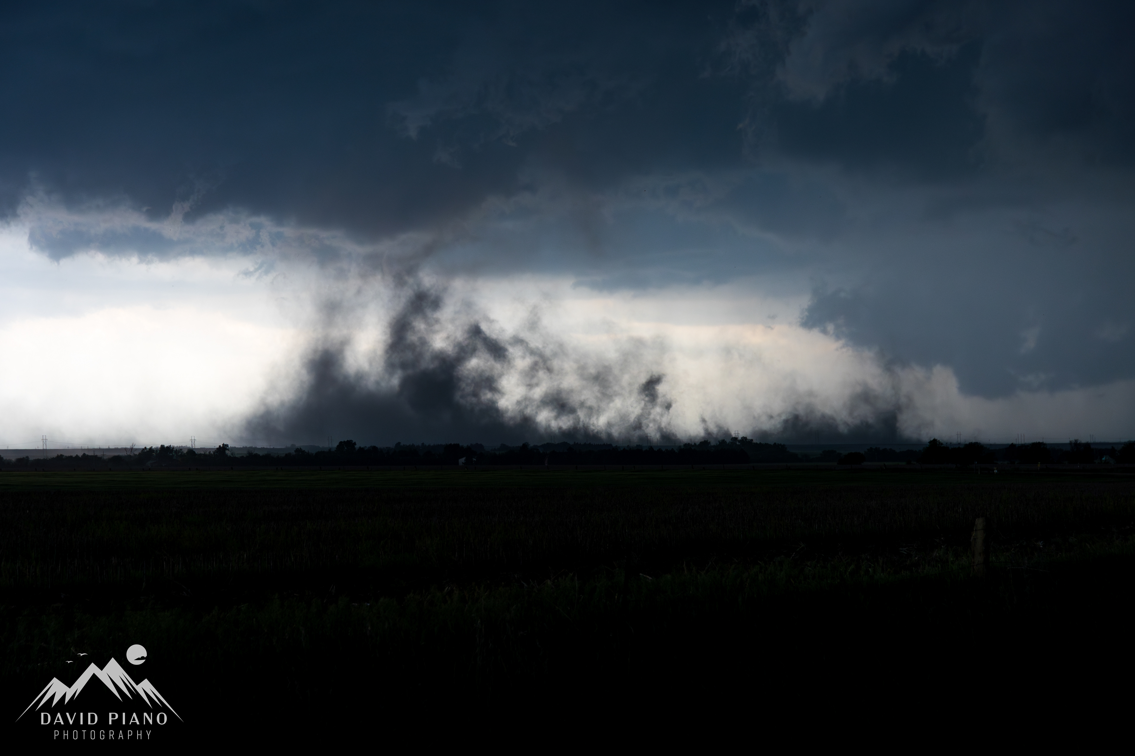 Blowing dust near Victoria, KS