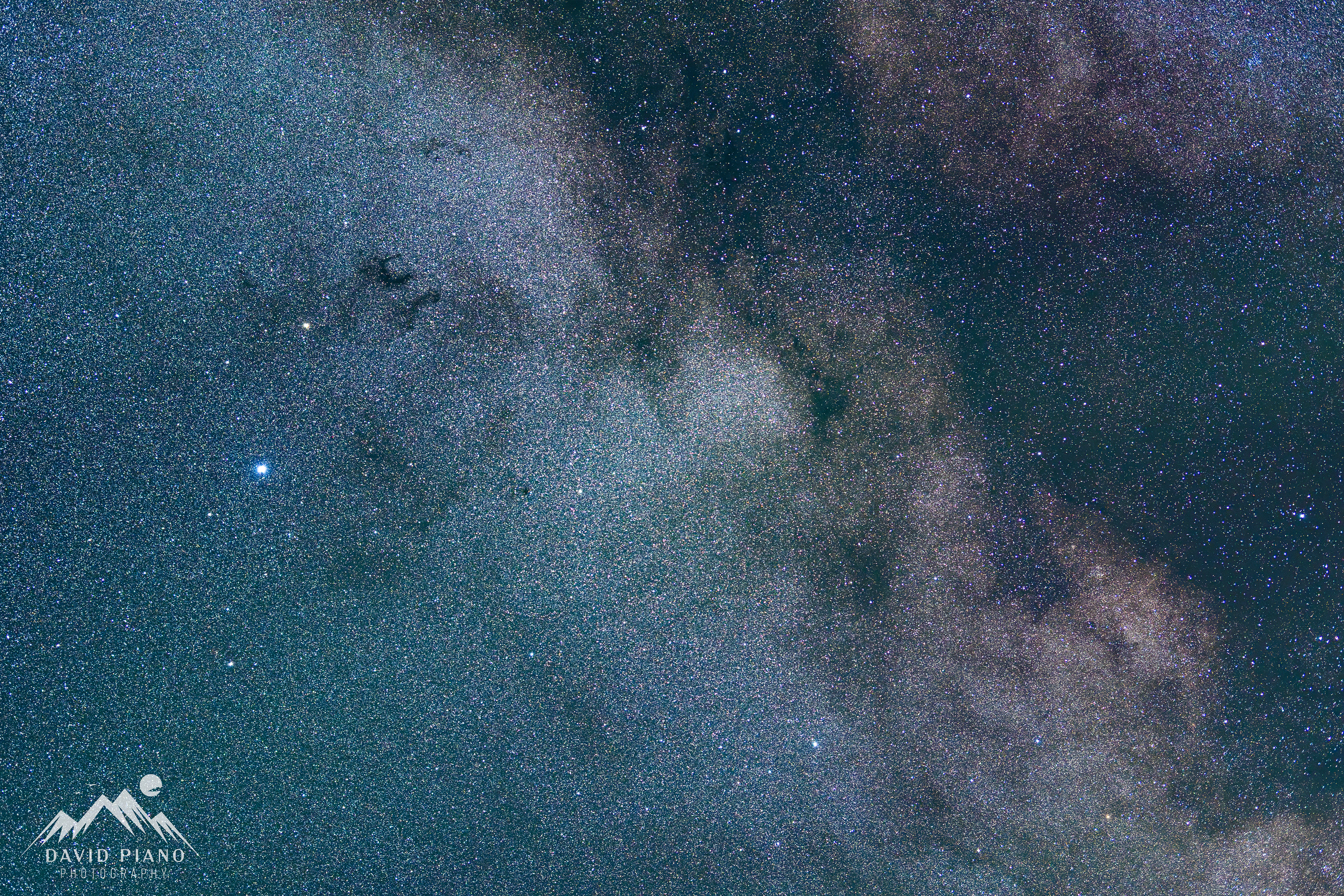 Tracked shot of the Milky Way core taken at Killarney Provincial Park - Aug. 2023