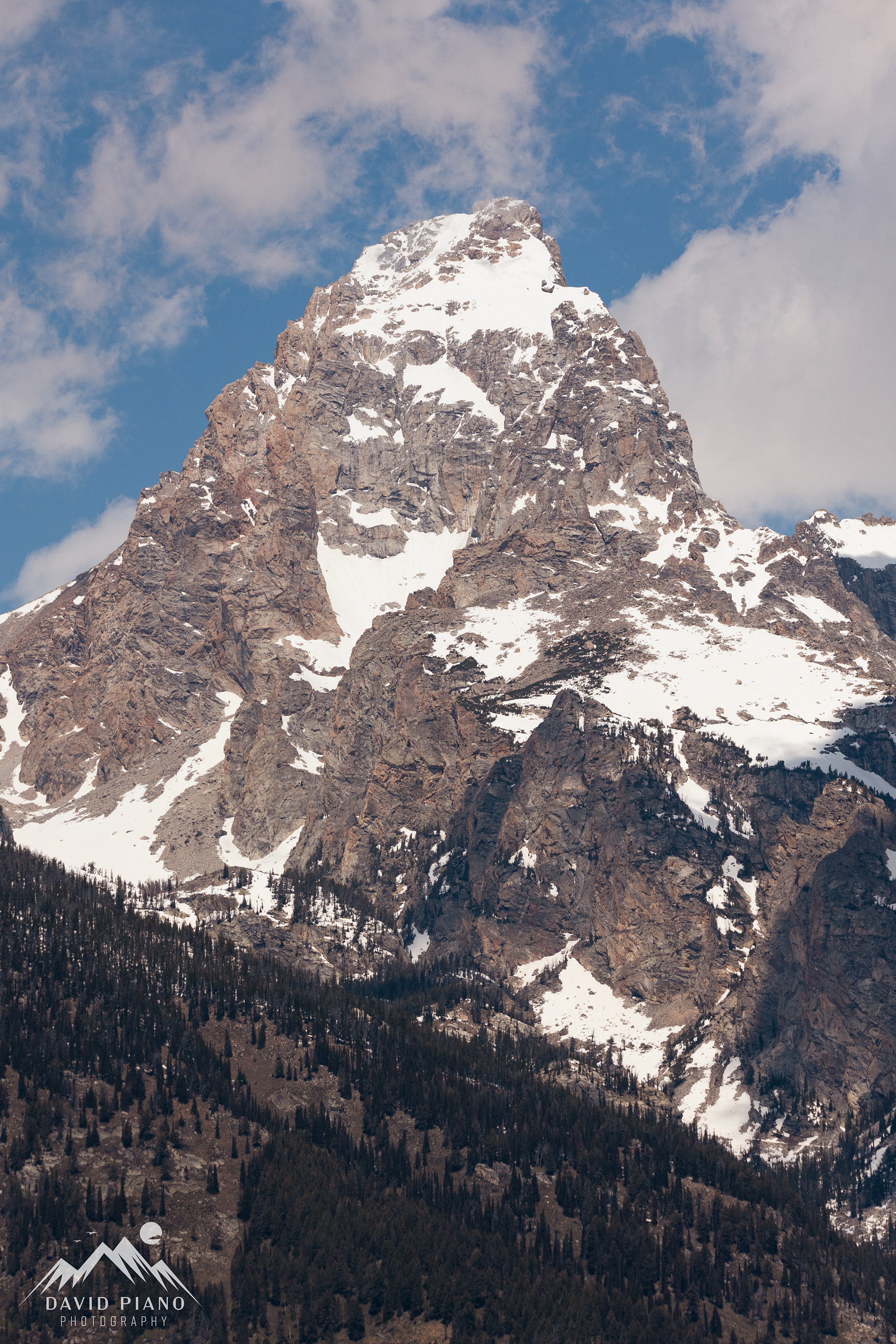 Close up portraits of the Tetons