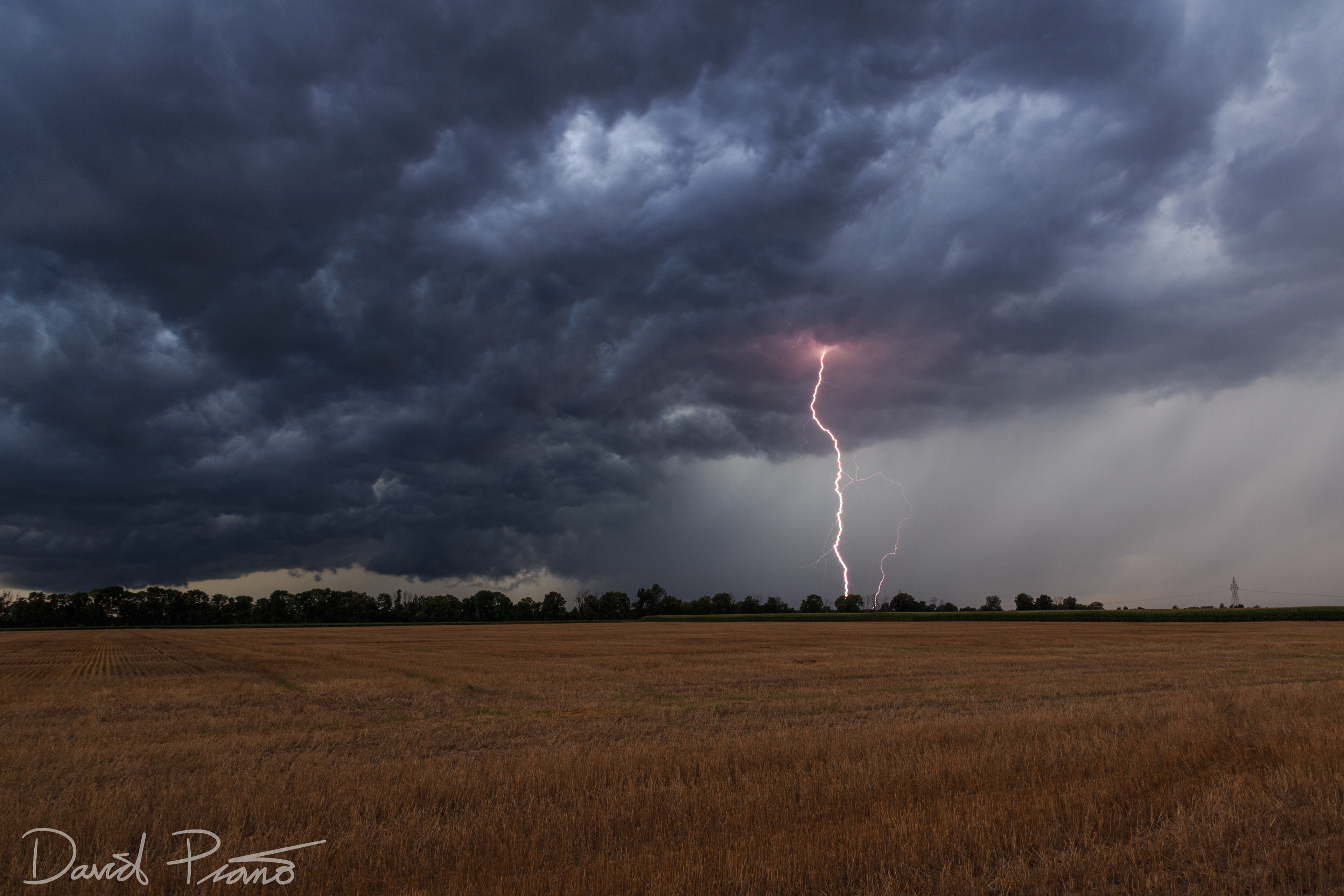 CG lightning strike in SW Ontario - 