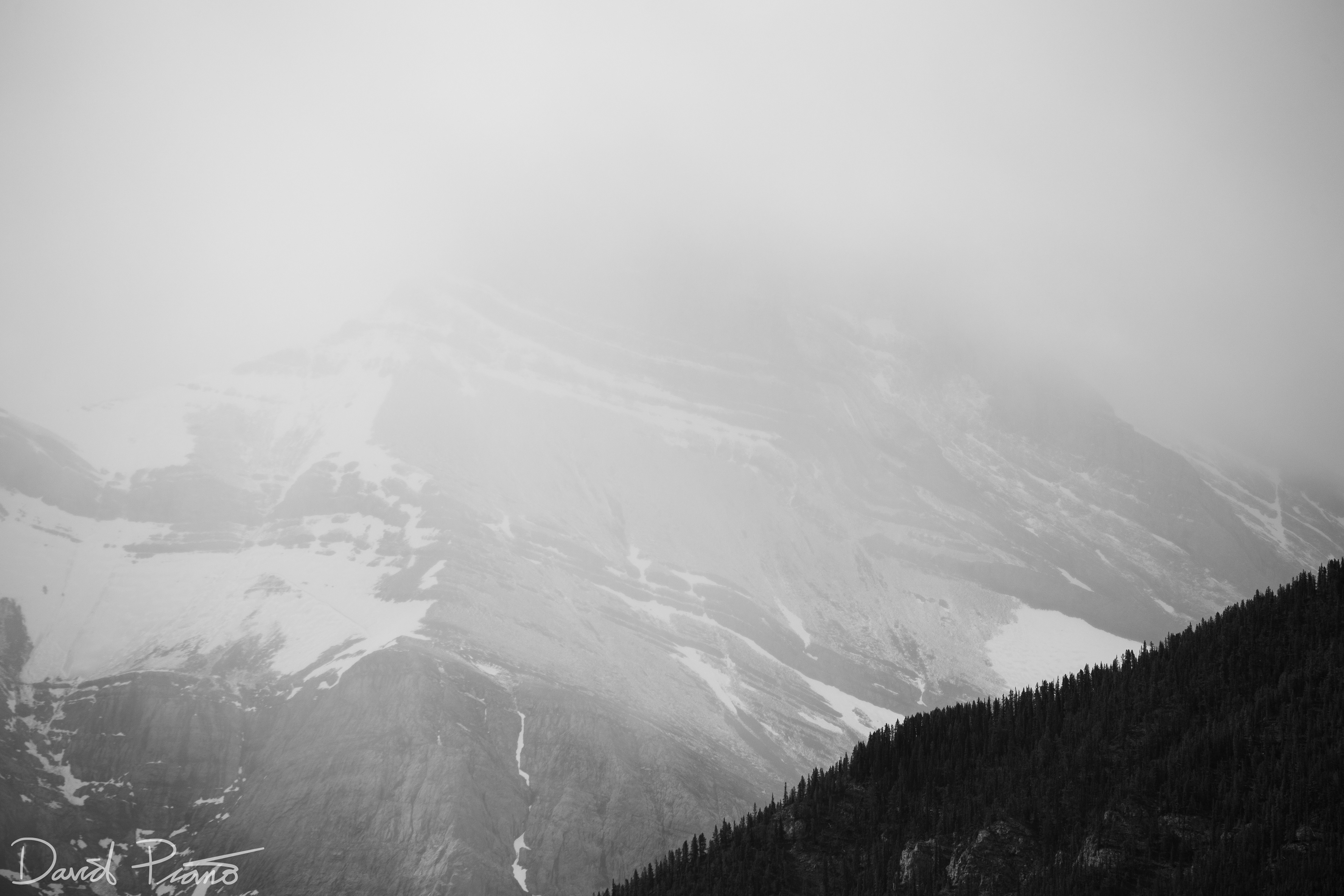 Mountaintop storm - Canmore, AB - June 2021