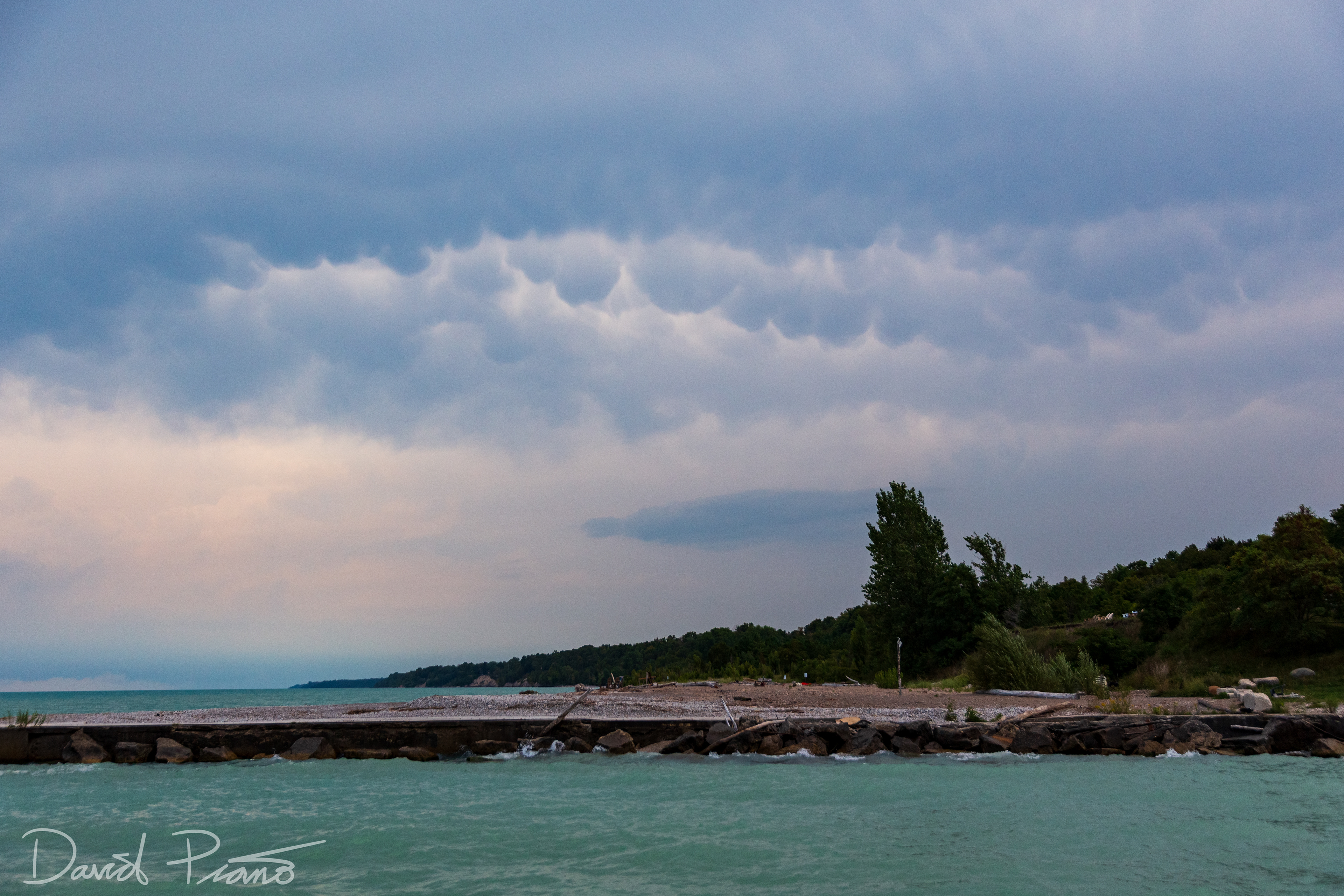 Mammatus over Bayfield