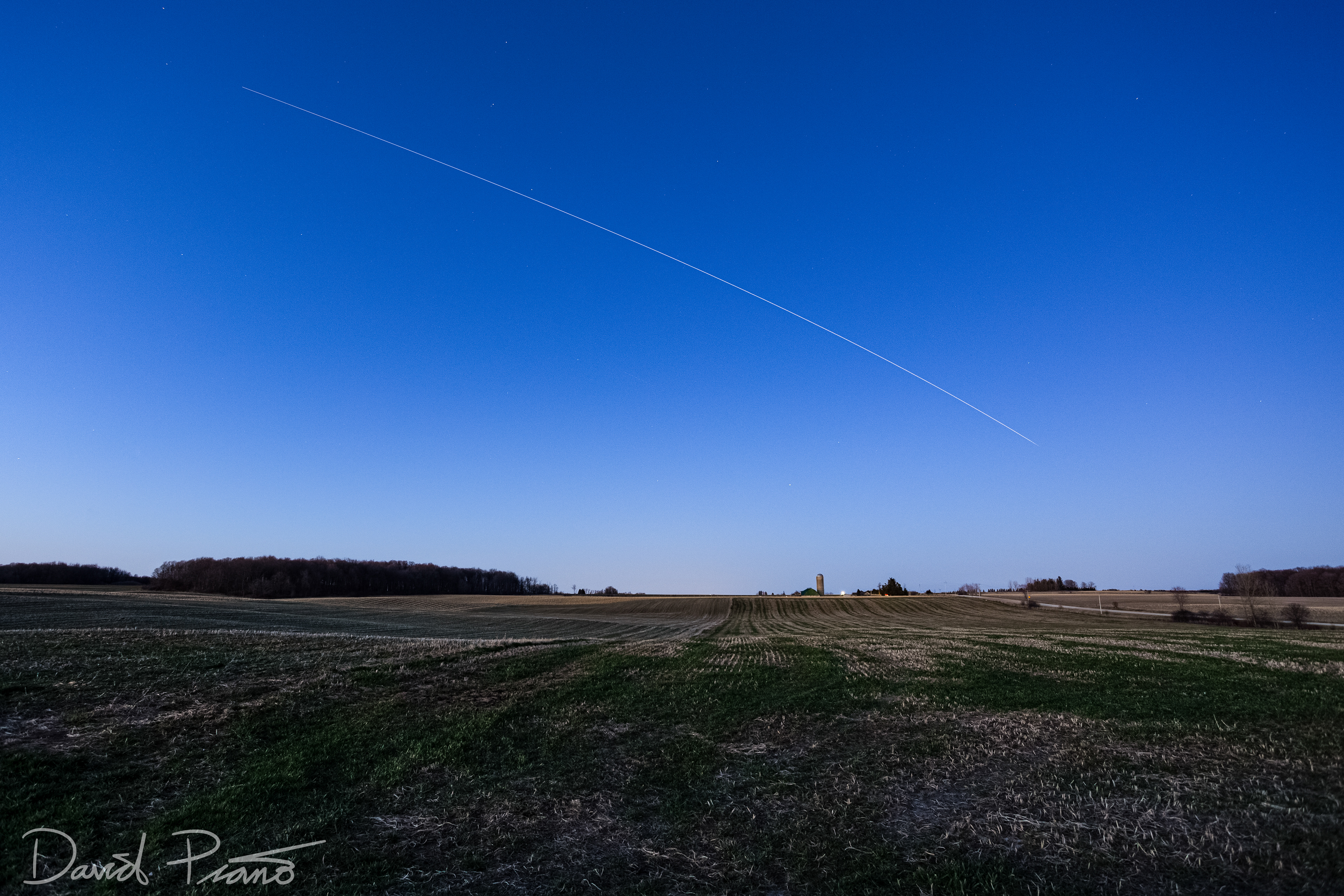 ISS Pass over Oxford County, ON