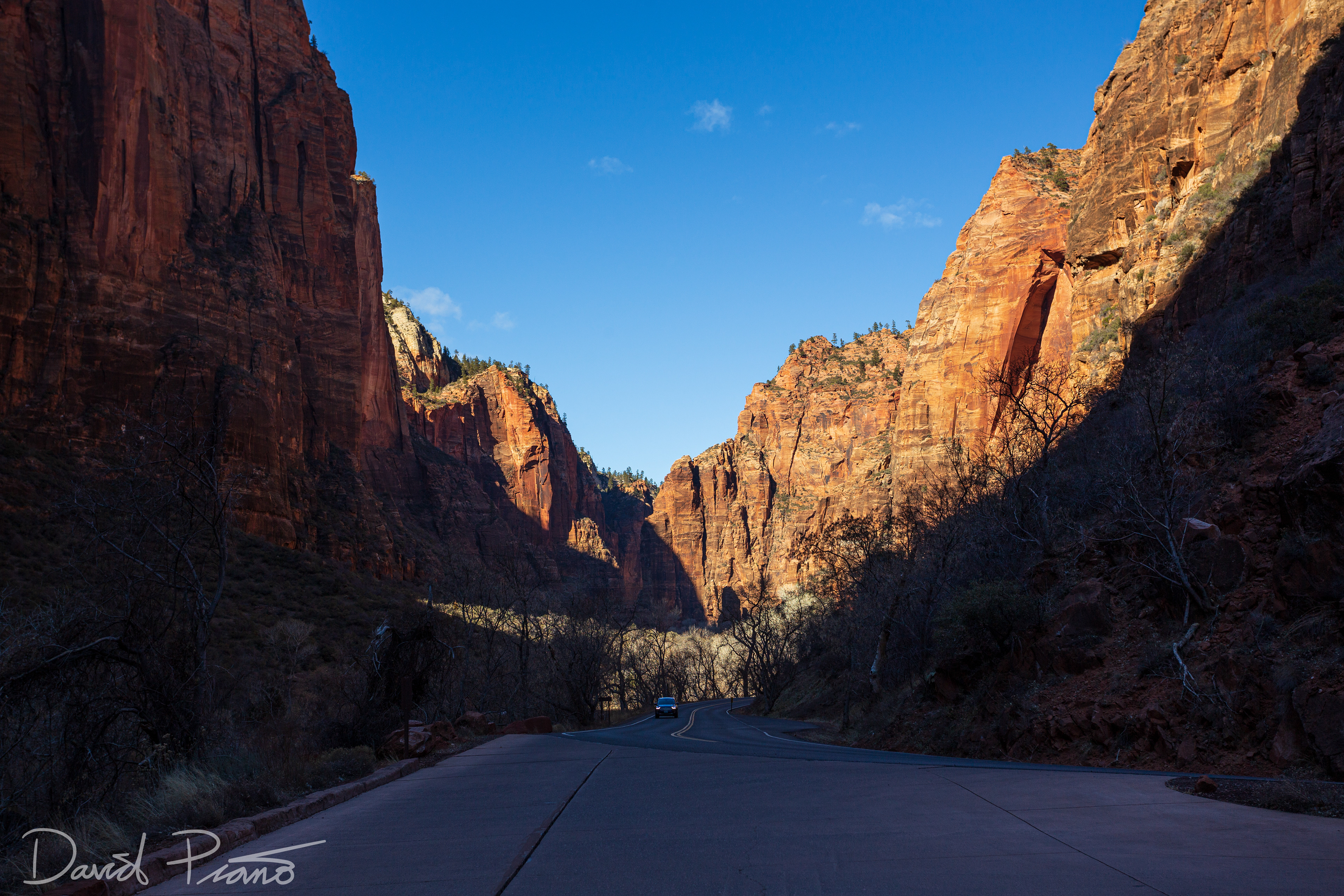 Zion Canyon Scenic Drive - Feb. 2020