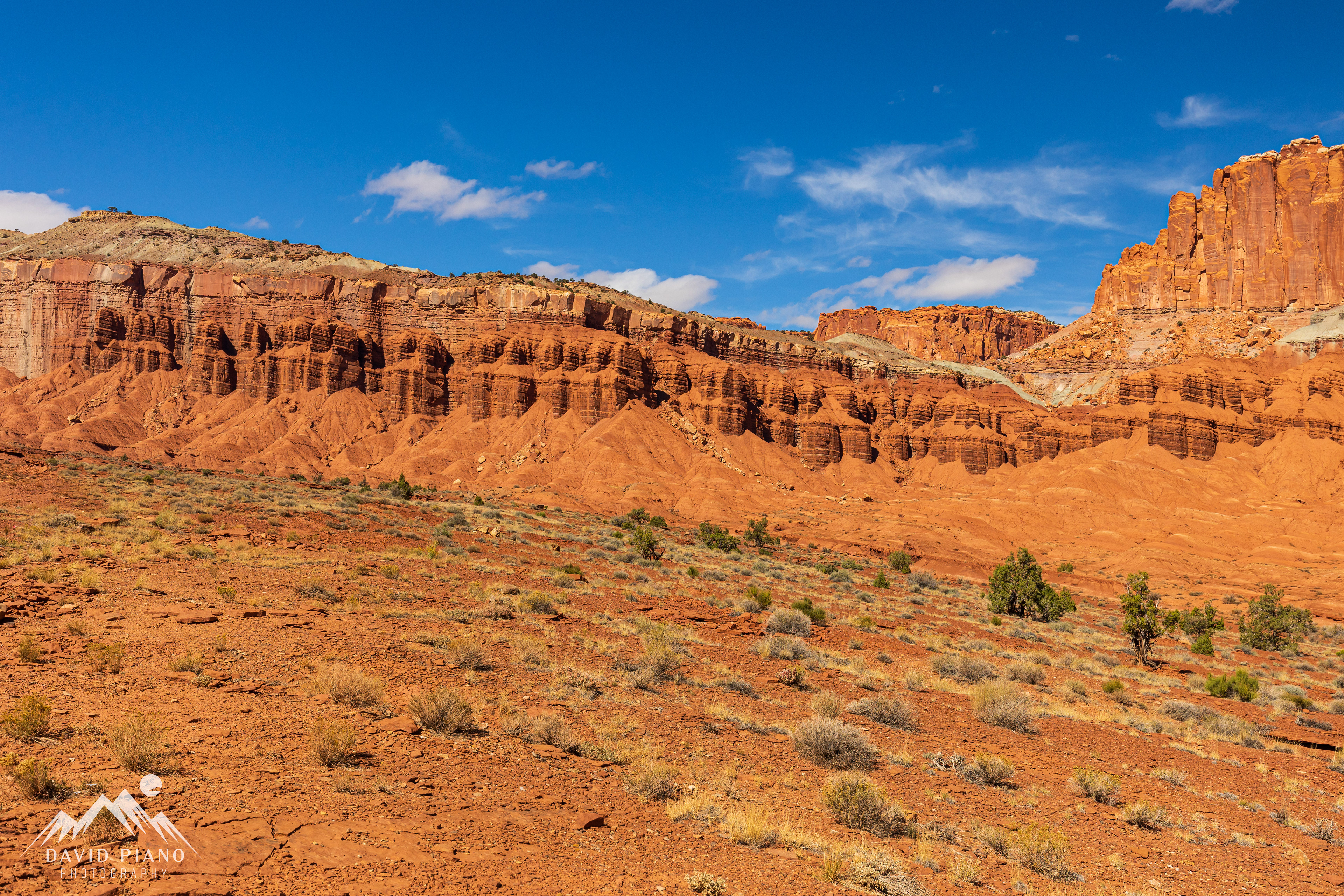 The Fluted Wall - Capitol Reef National Park