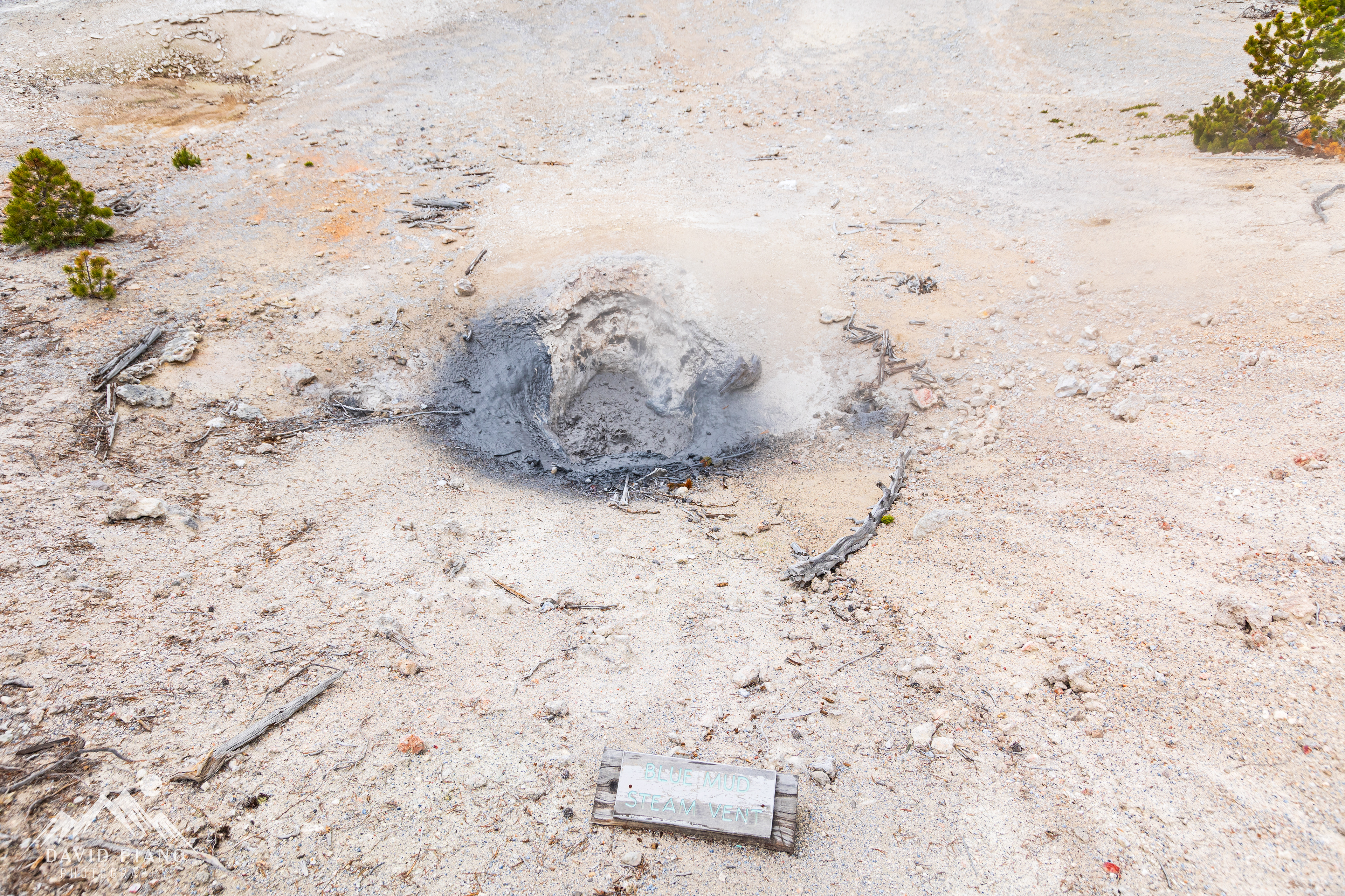 Blue Mud Steam Vent