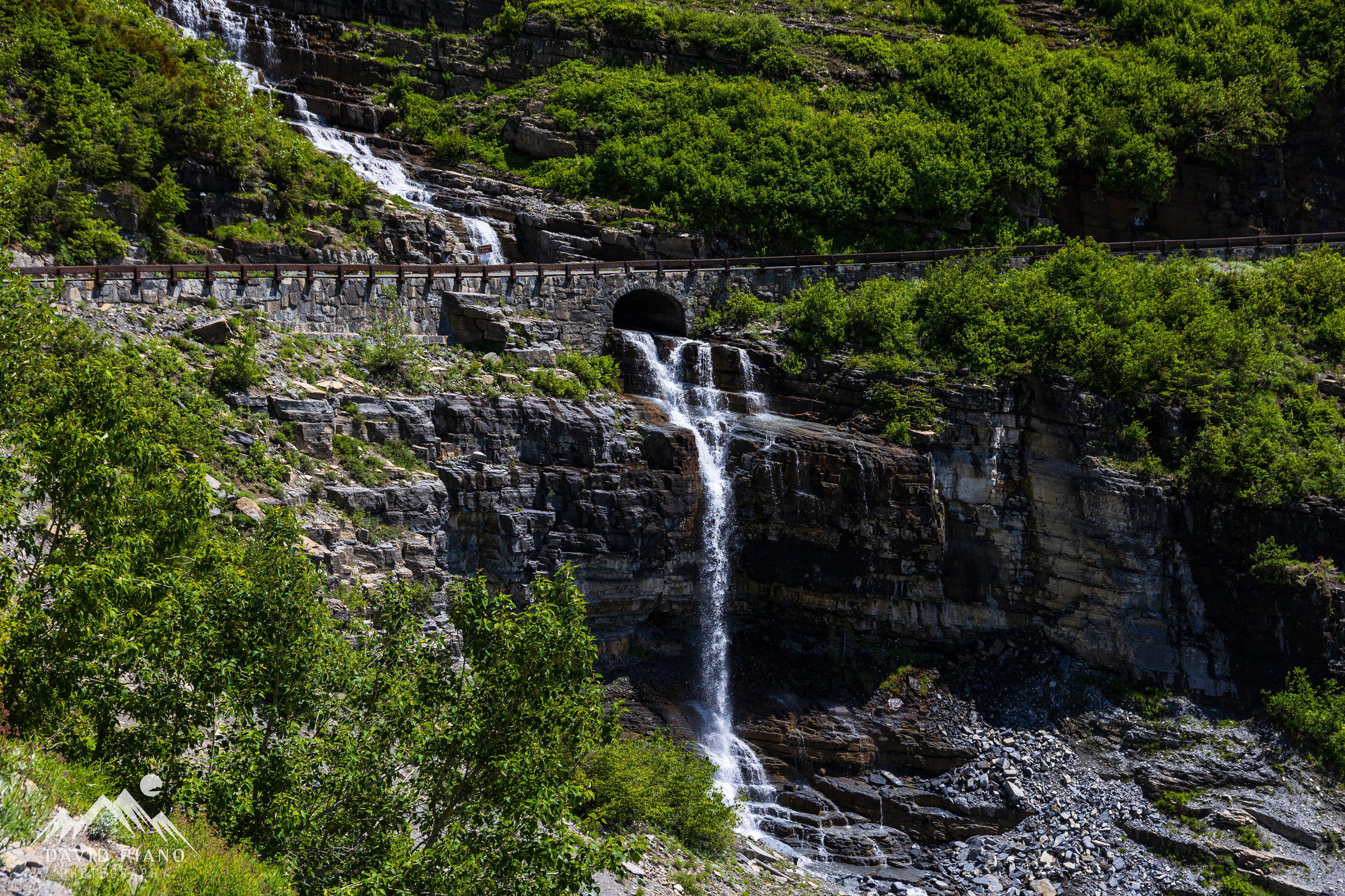 Going-to-the-sun Road - Haystack Creek Waterfall
