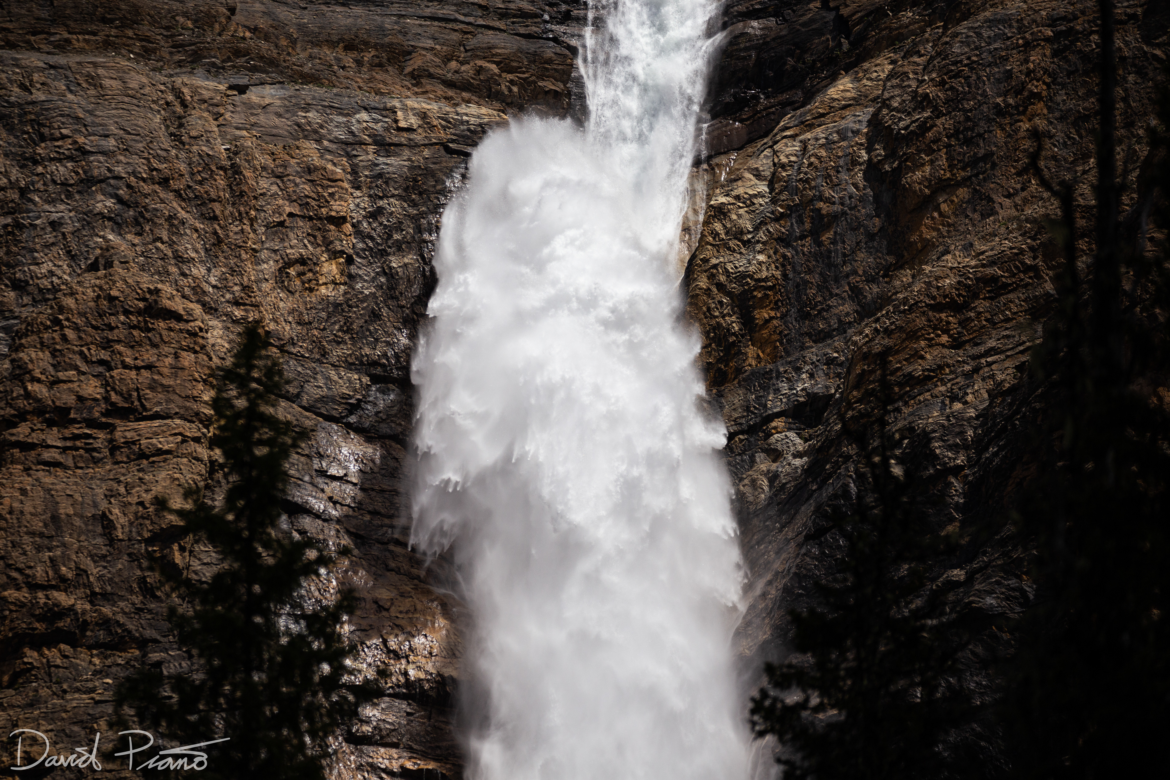Takakkaw Falls close-up - Yoho National Park