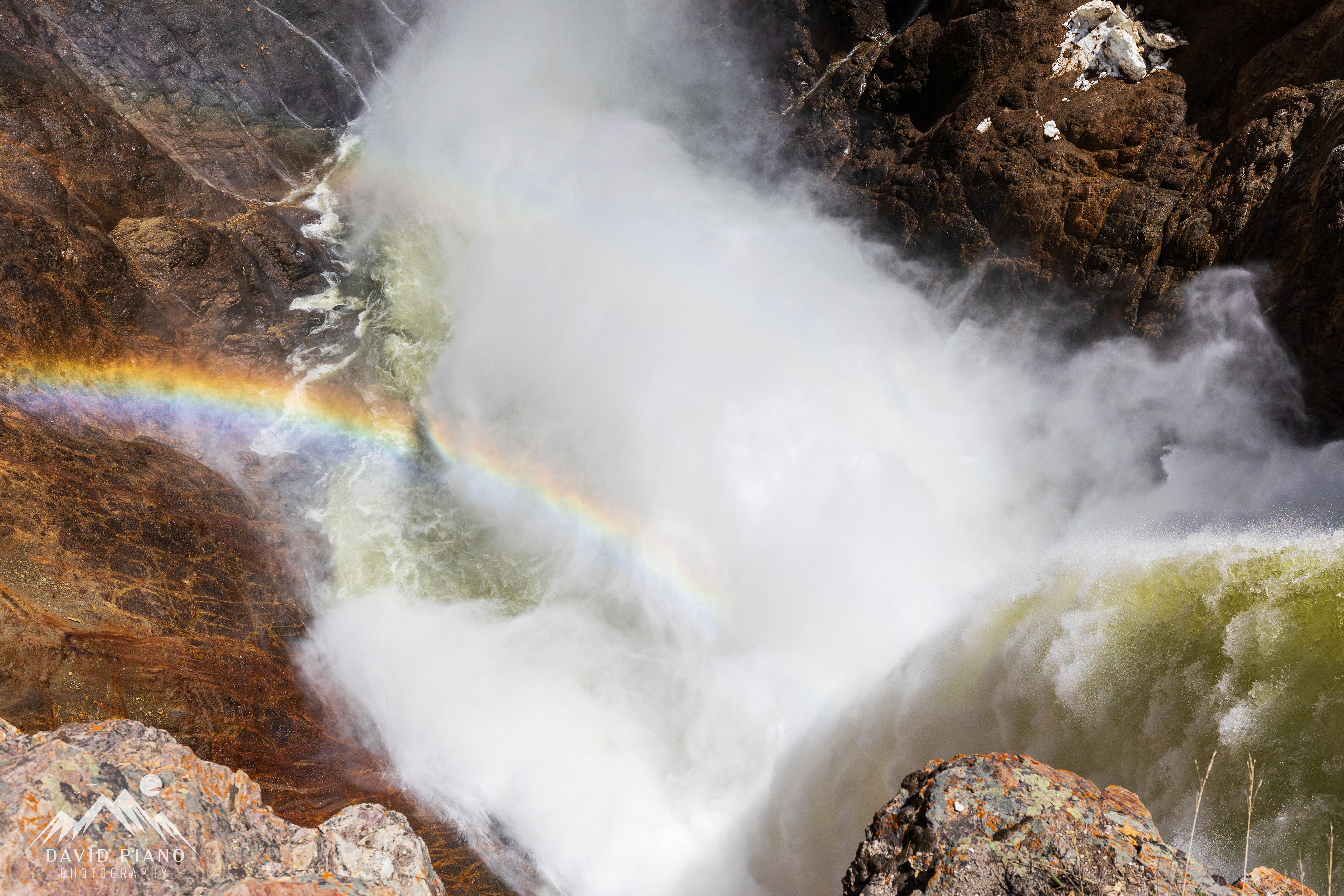 Brink of Lower Yellowstone Falls
