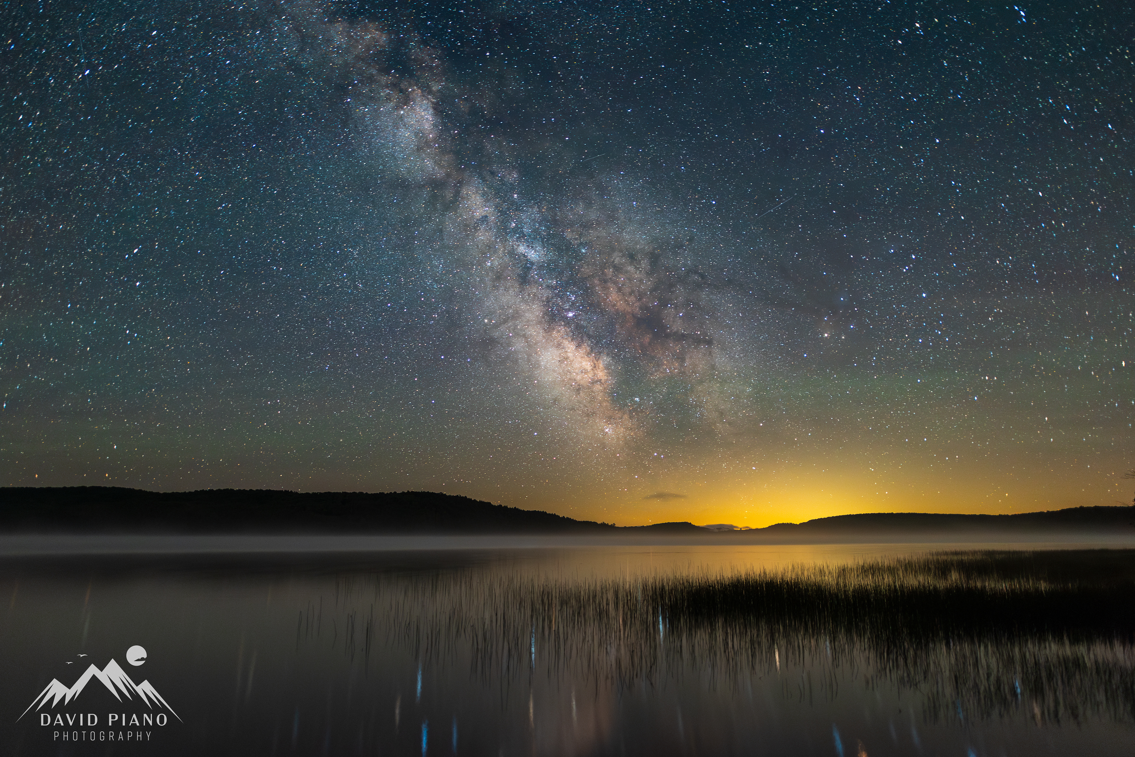 Milky Way over Manitou Lake
