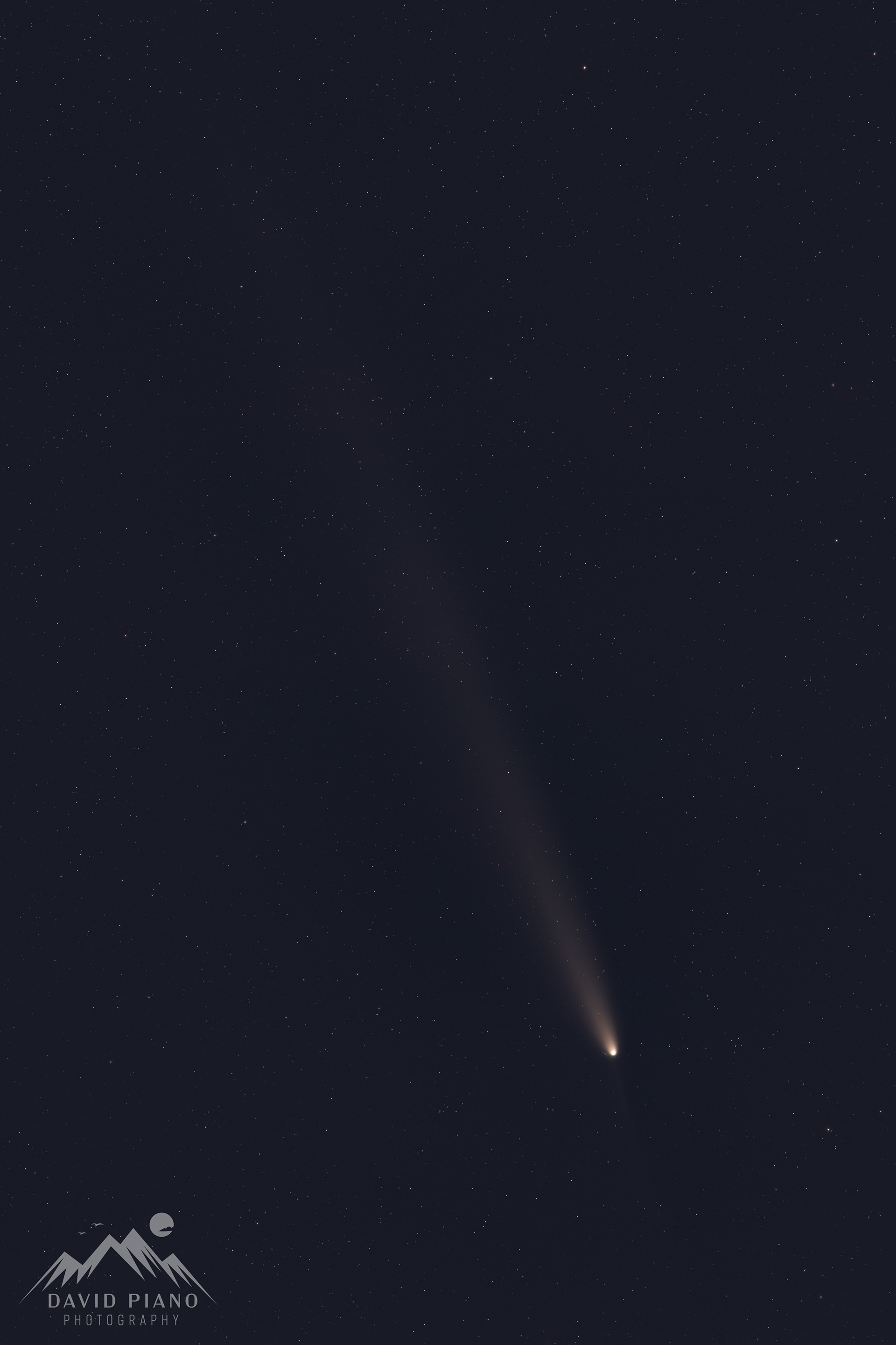Comet C/2023 A3 (Tsuchinshan–ATLAS) imaged from Oxford County, ON - Oct. 17, 2024