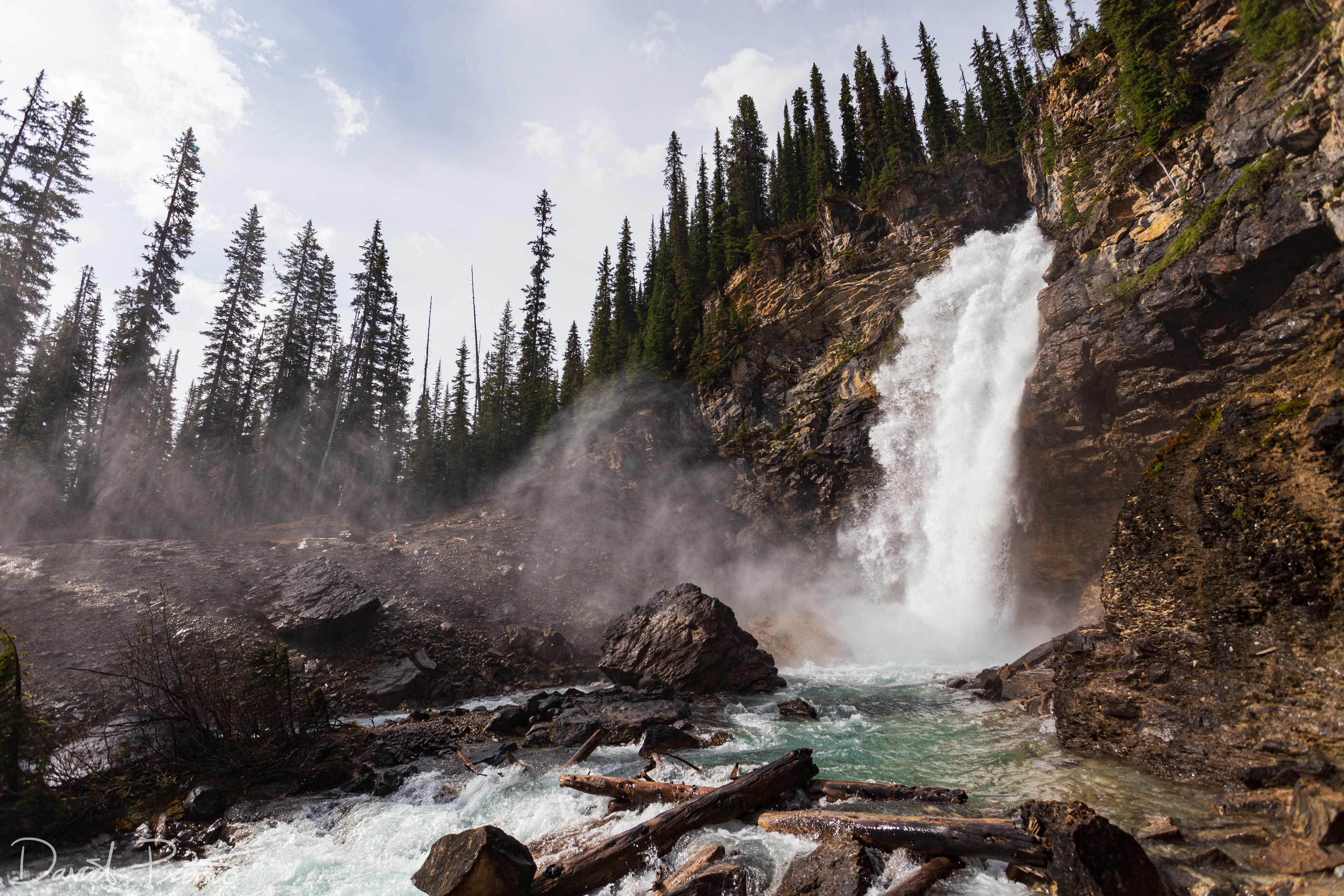 Laughing Falls - Yoho National Park