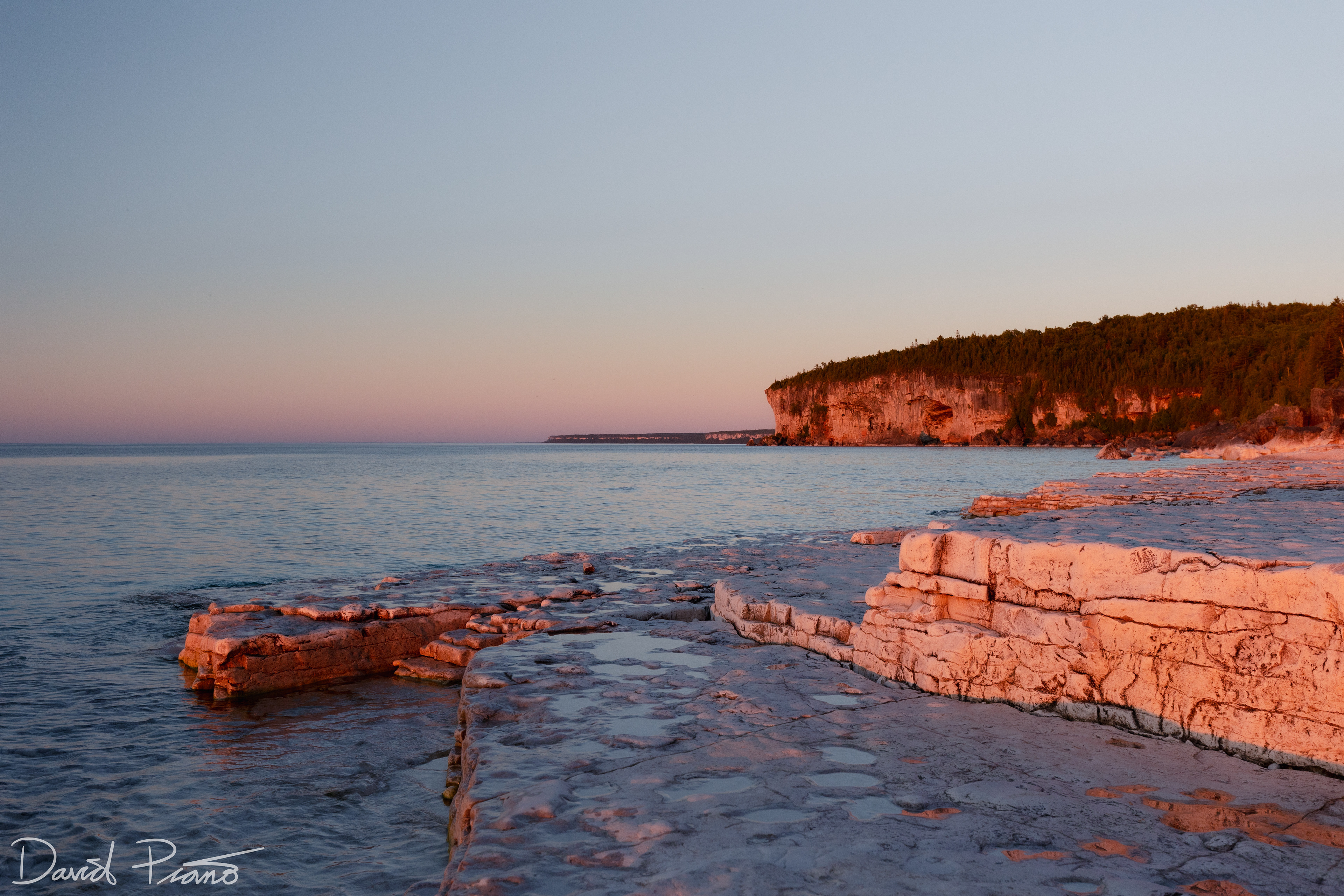 Sunset at Bruce Peninsula National Park