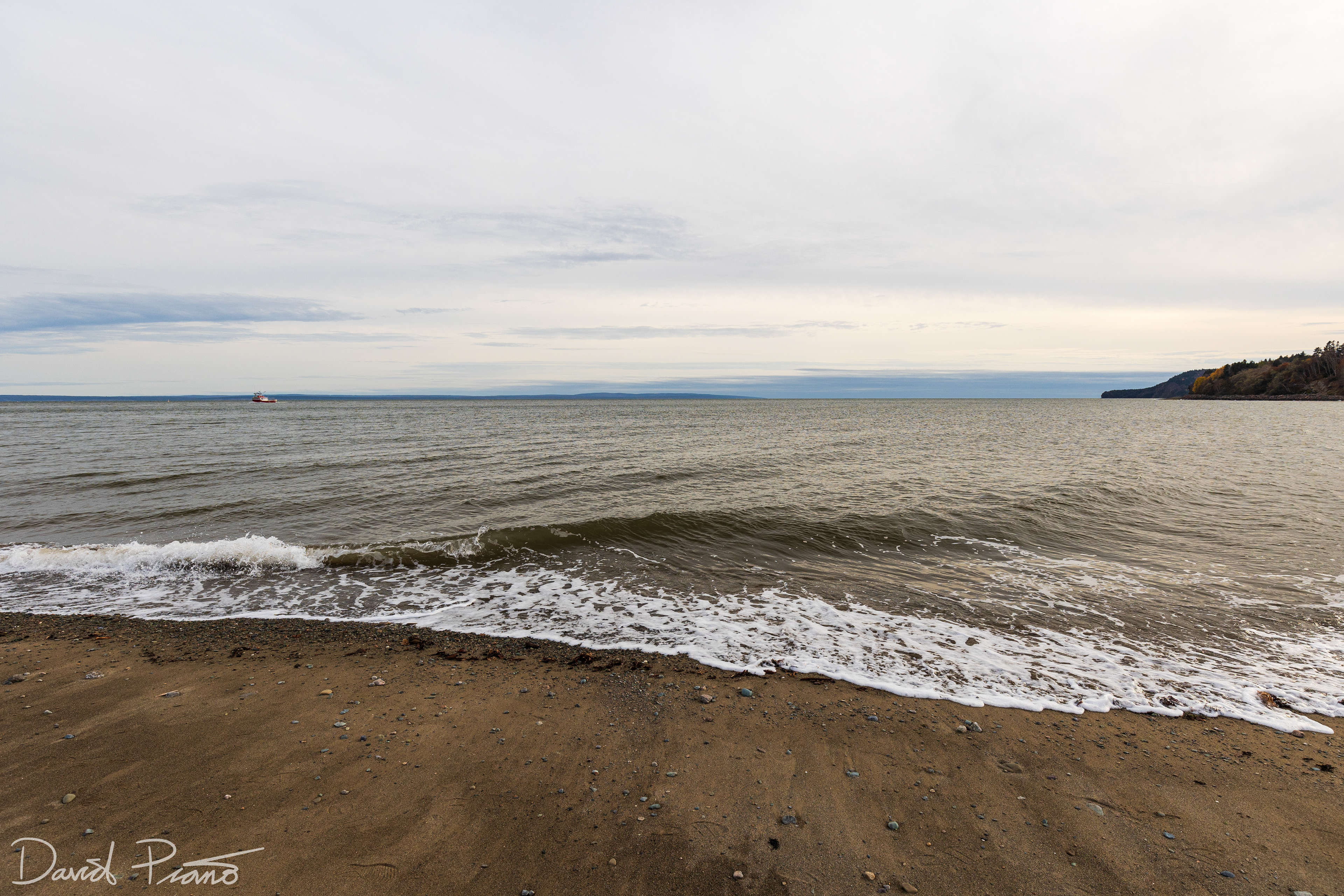 Alma, NB at High Tide