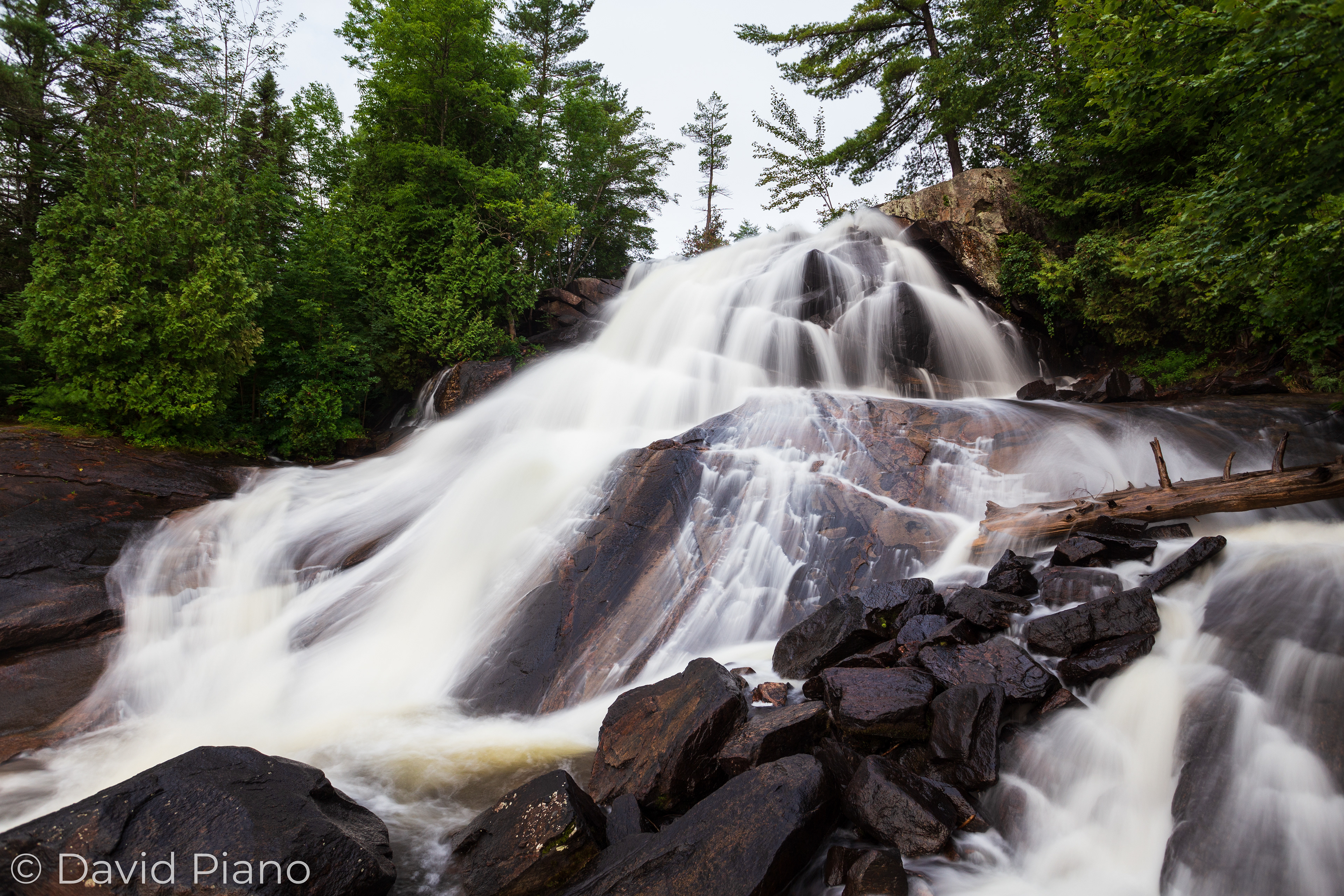 High Falls of the Barron River - Algonquin Provincial Park - August 2018