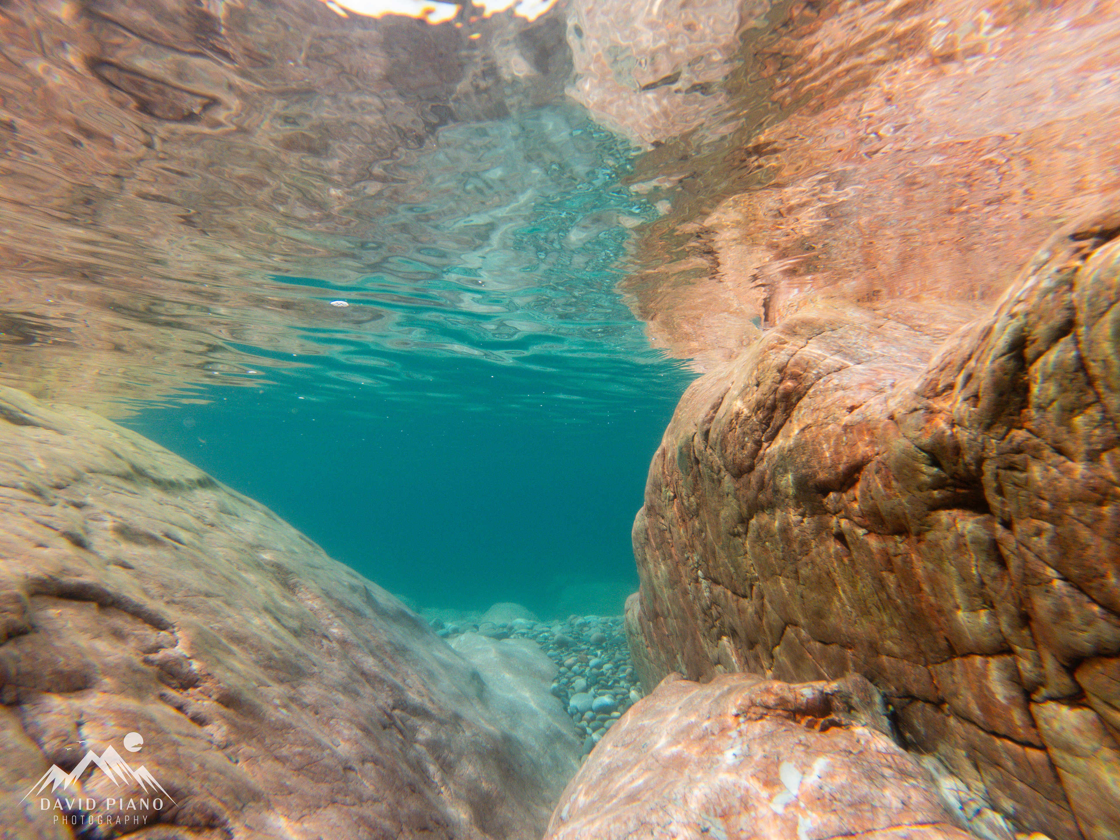 Under the surface of Lake Superior!