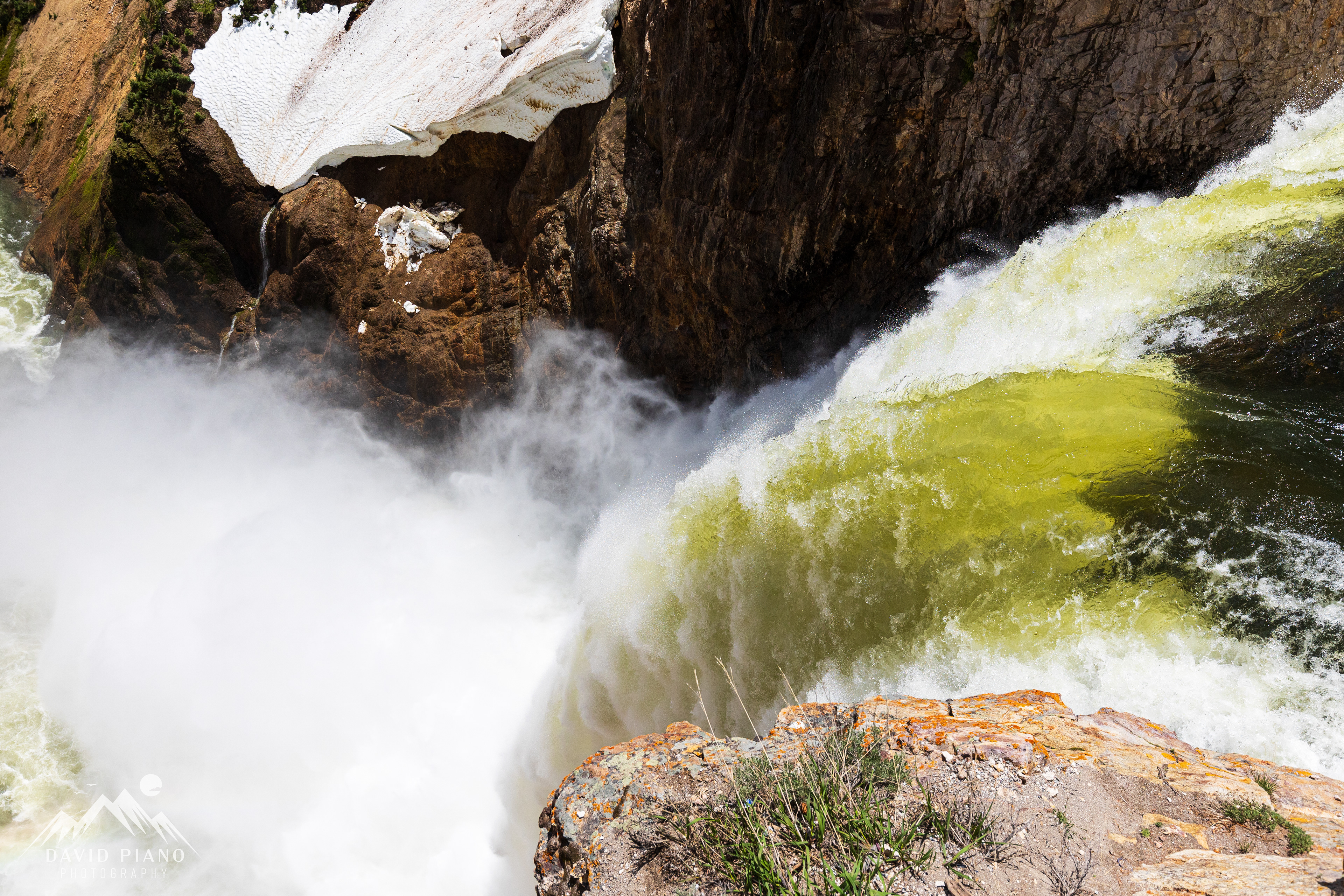 Brink of Lower Yellowstone Falls