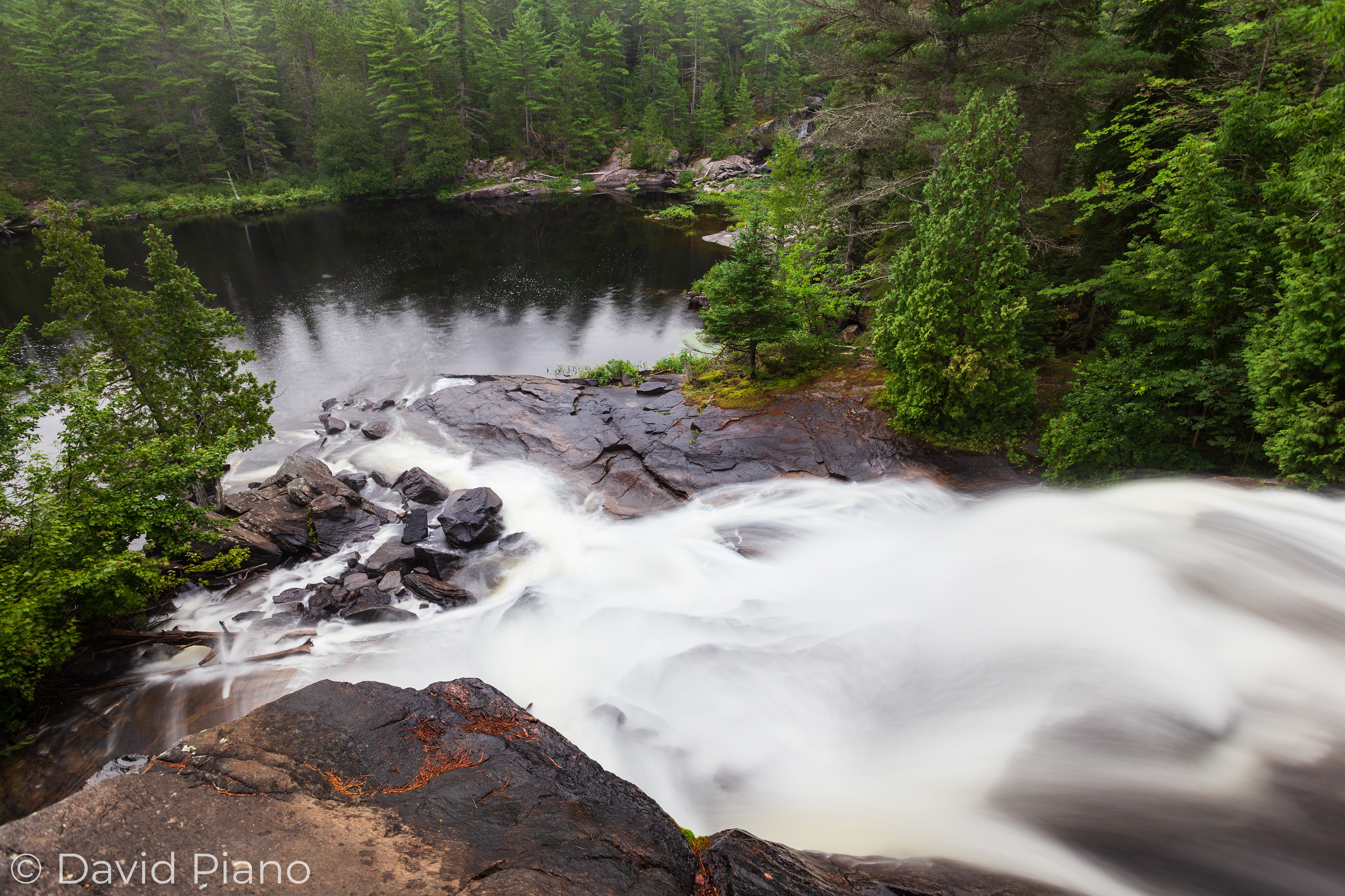 High Falls of the Barron River - Algonquin Provincial Park - August 2018