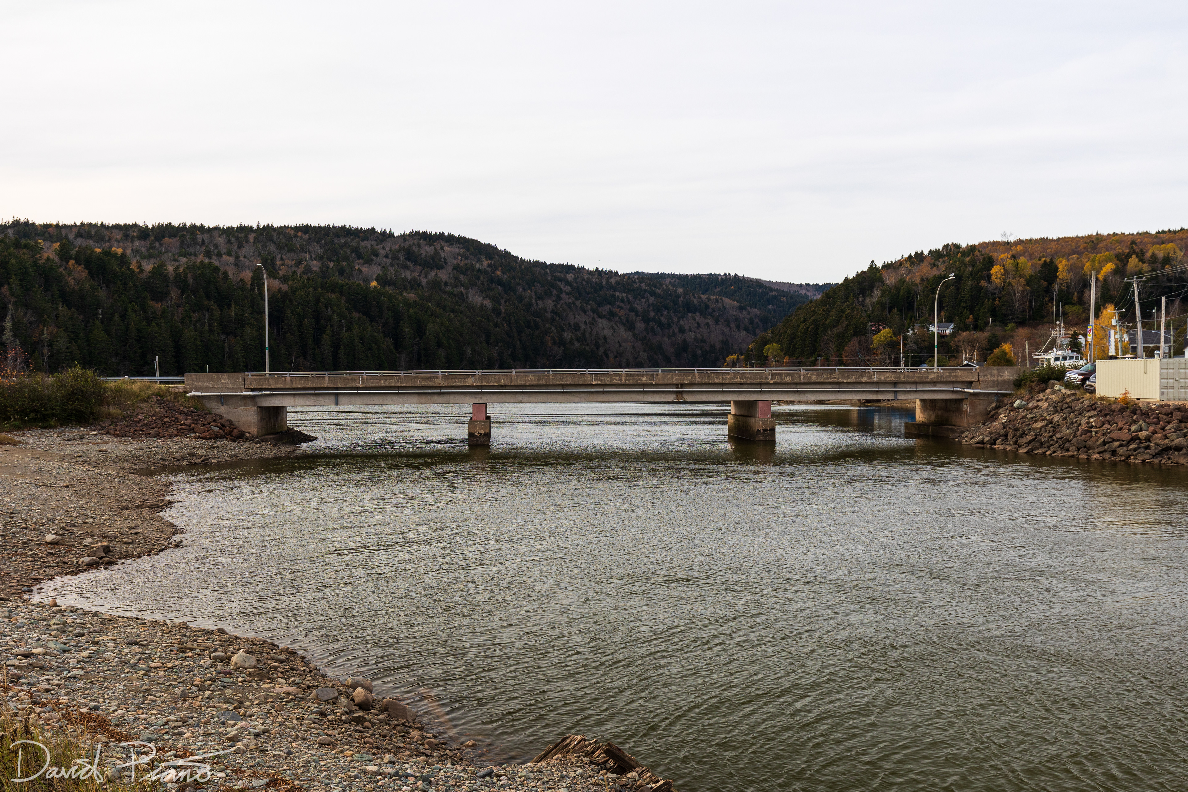 Alma, NB at High Tide