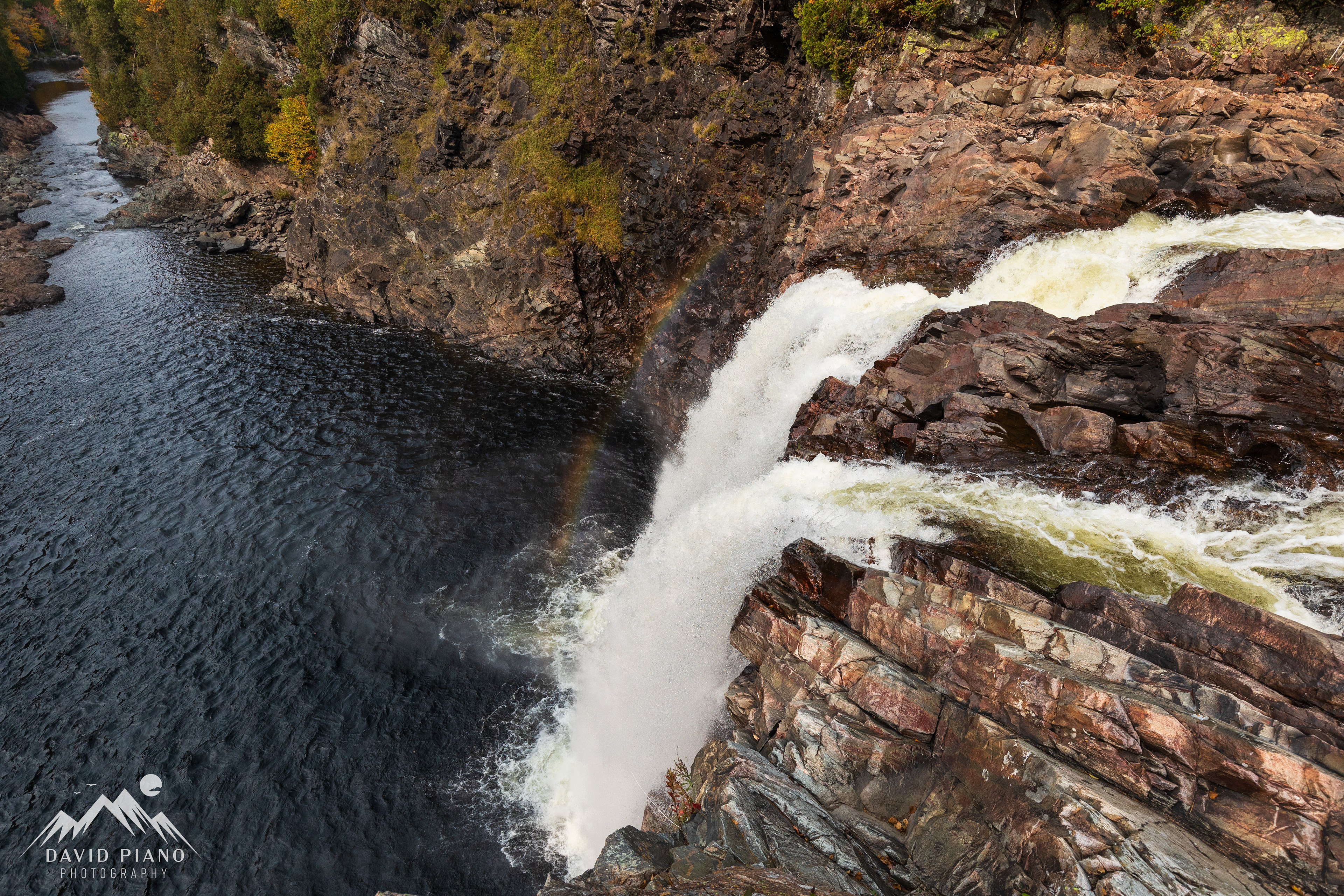 Brink of Agawa Falls - Sept. 2023
