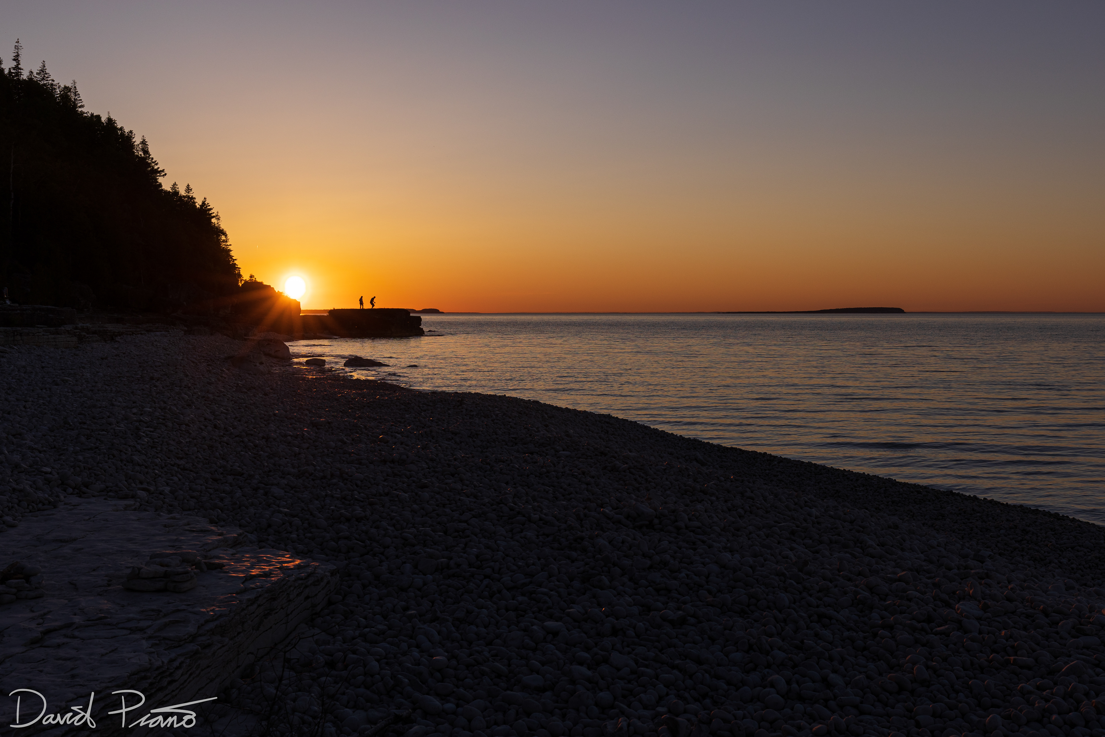 Sunset at Bruce Peninsula National Park