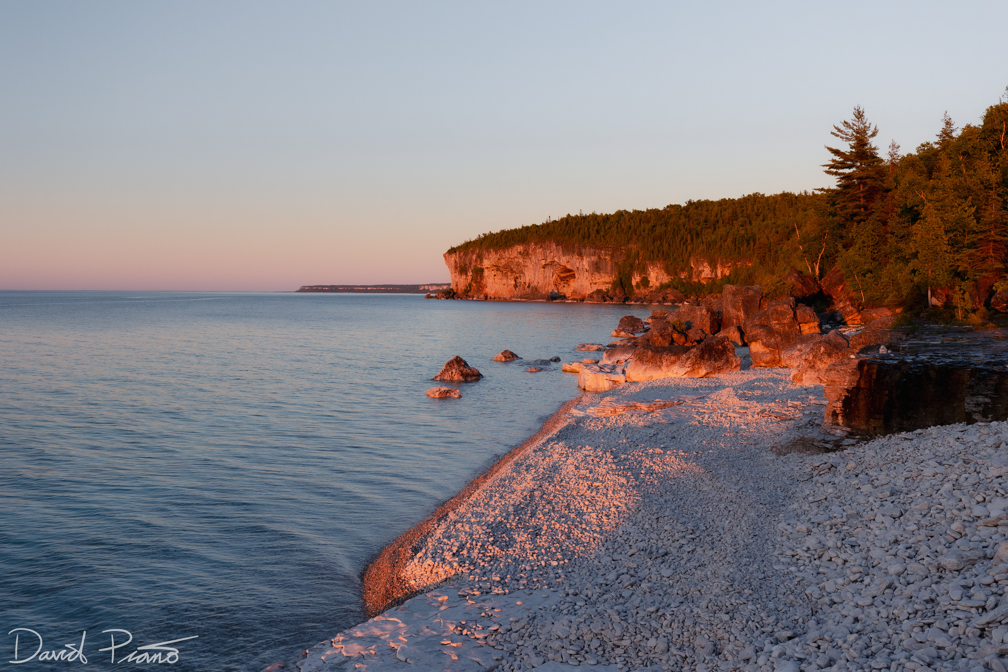 Sunset at Bruce Peninsula National Park