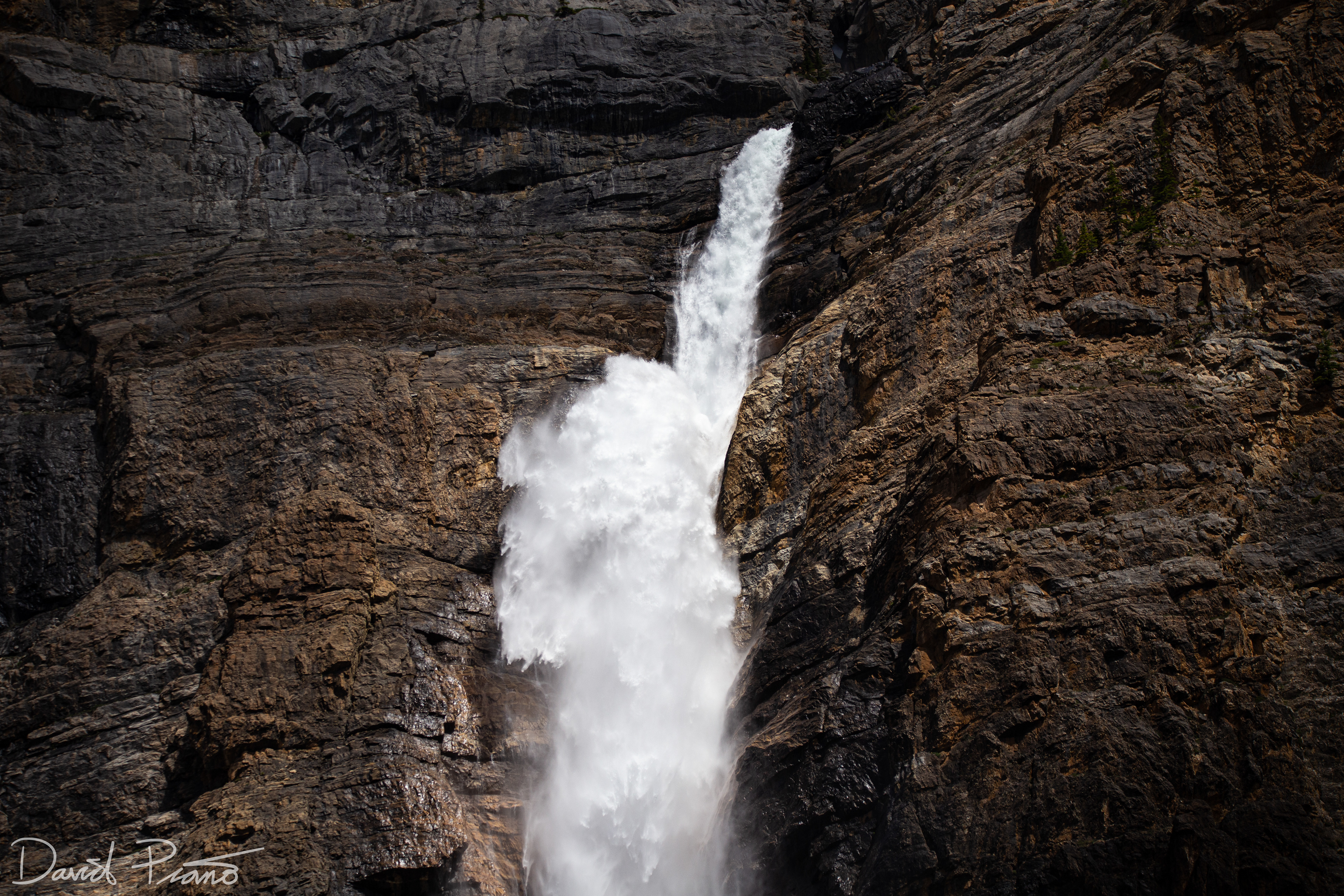 Takakkaw Falls close-up - Yoho National Park
